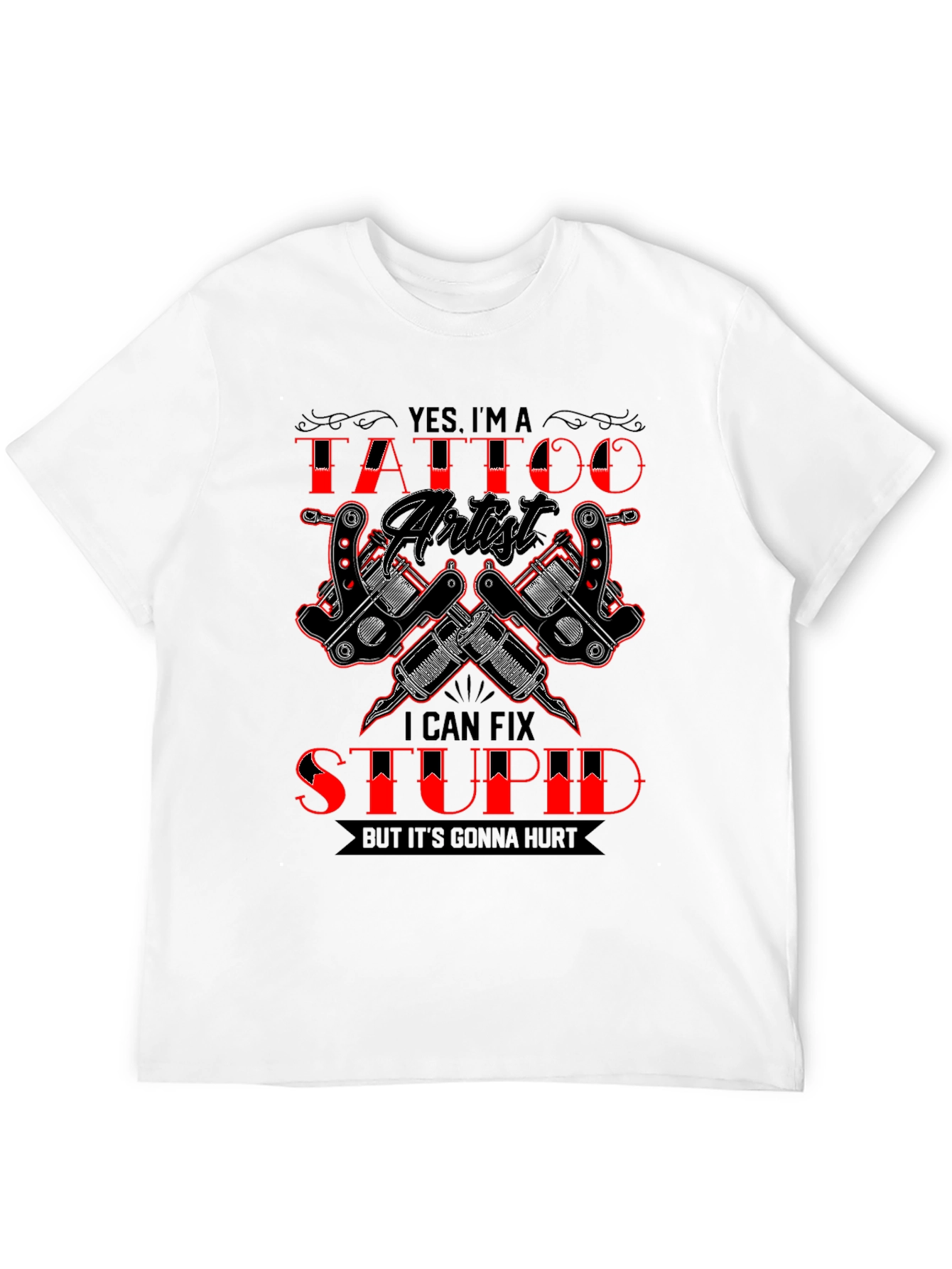 Tattoo Artist Humor Graphic Tee