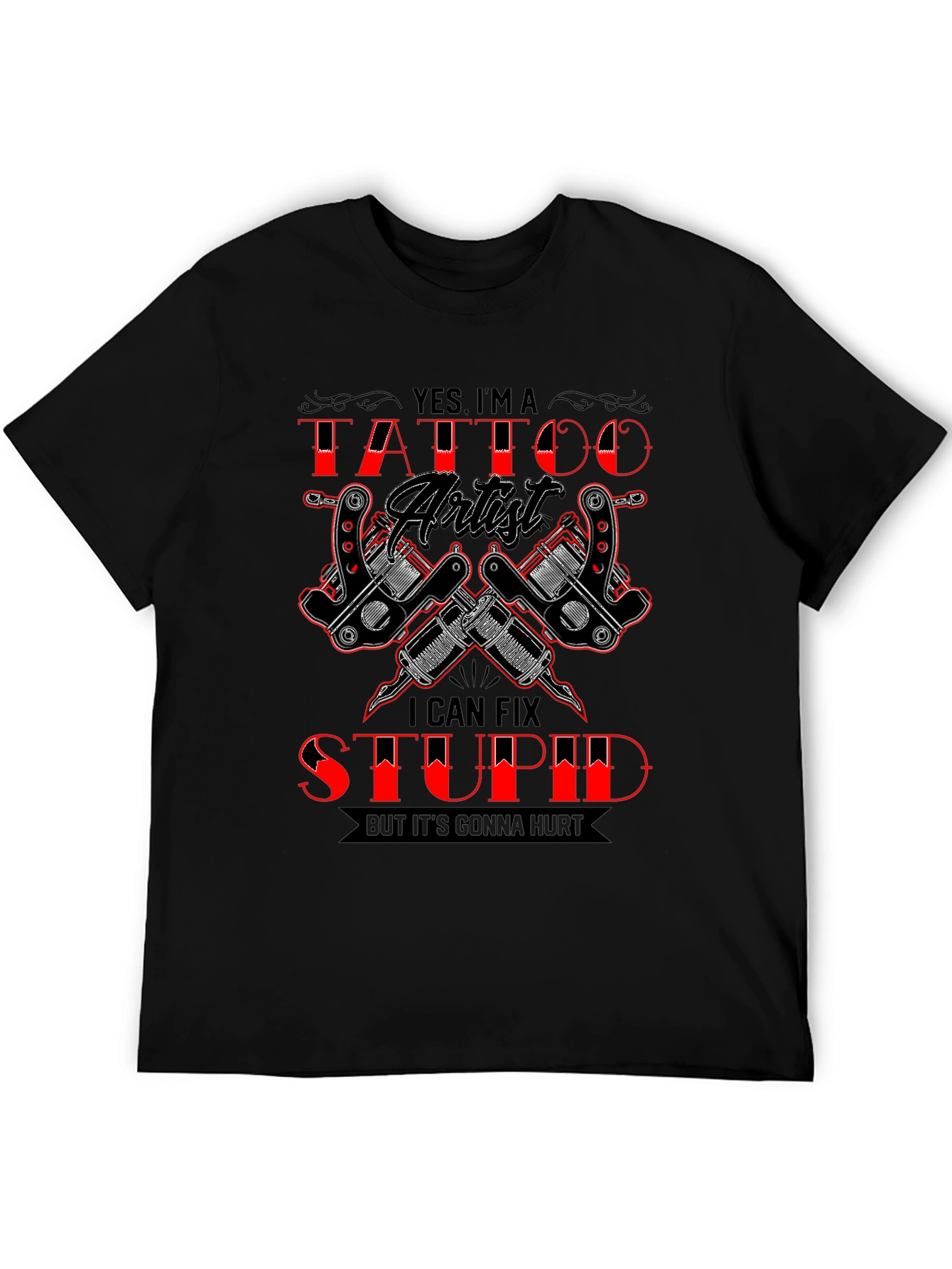 Tattoo Artist Humor Graphic Tee