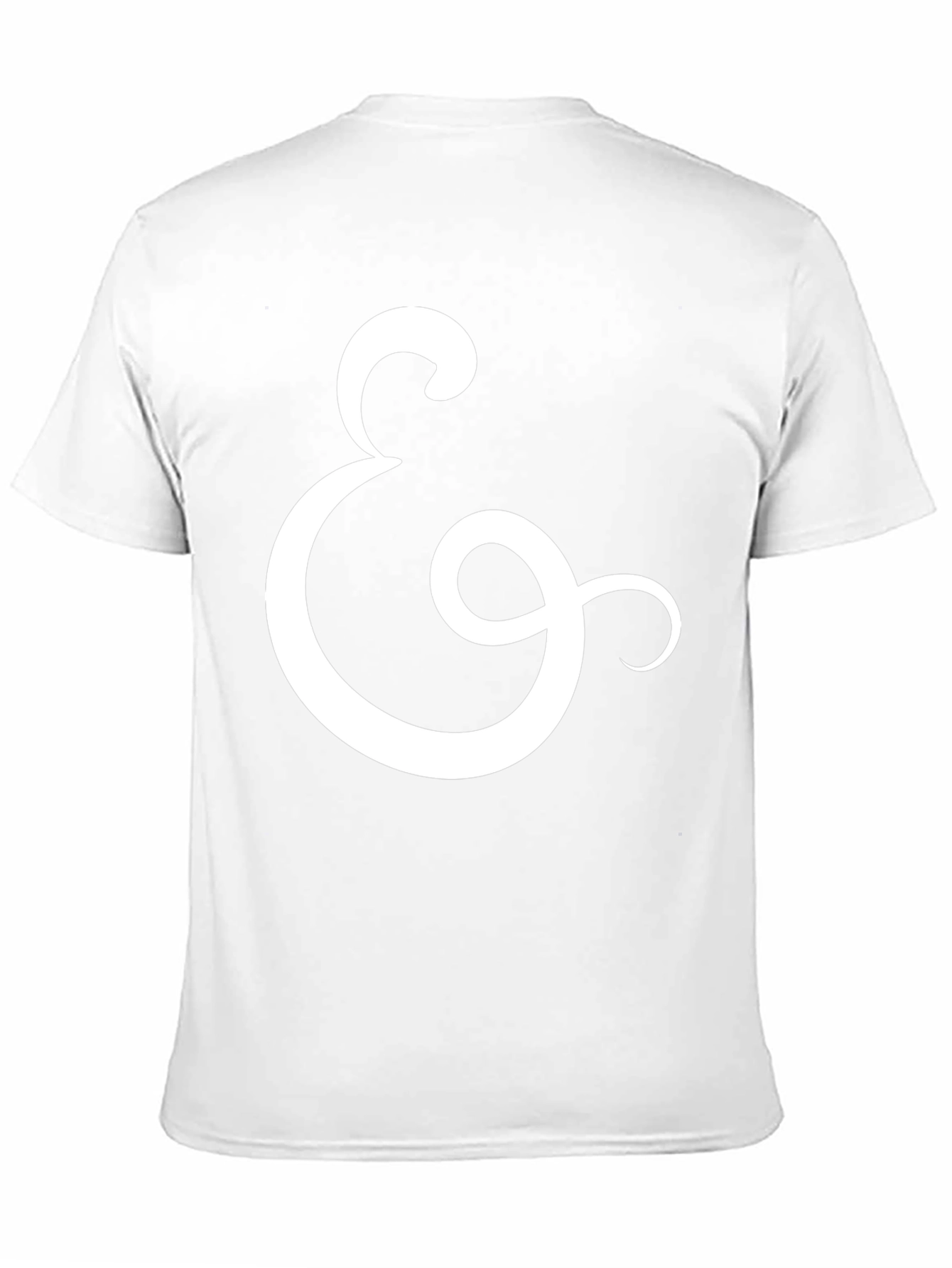 Ampersand Graphic Tee - Stylish Black Cotton T-Shirt