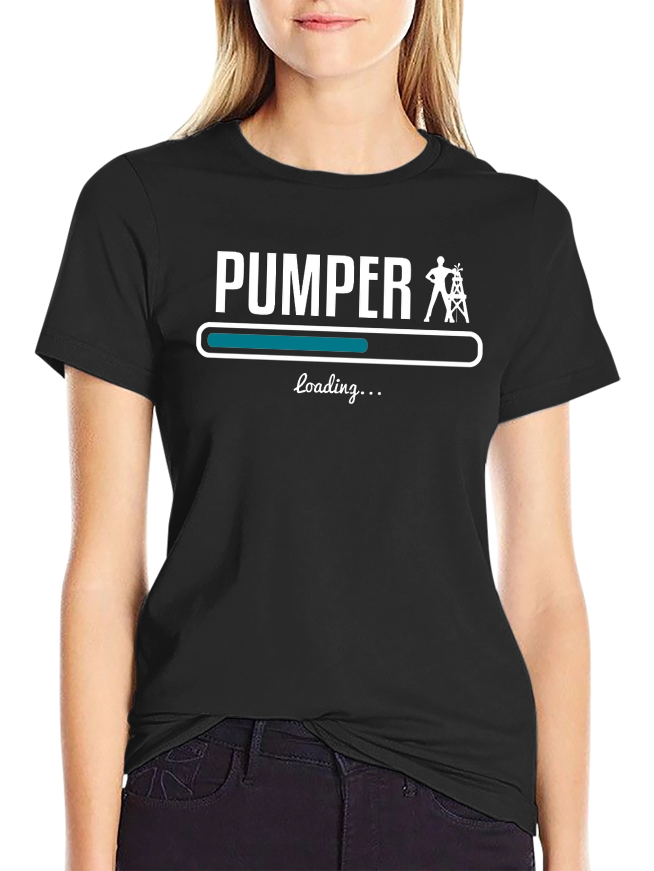 Pumper Loading Funny Oilfield T-Shirt