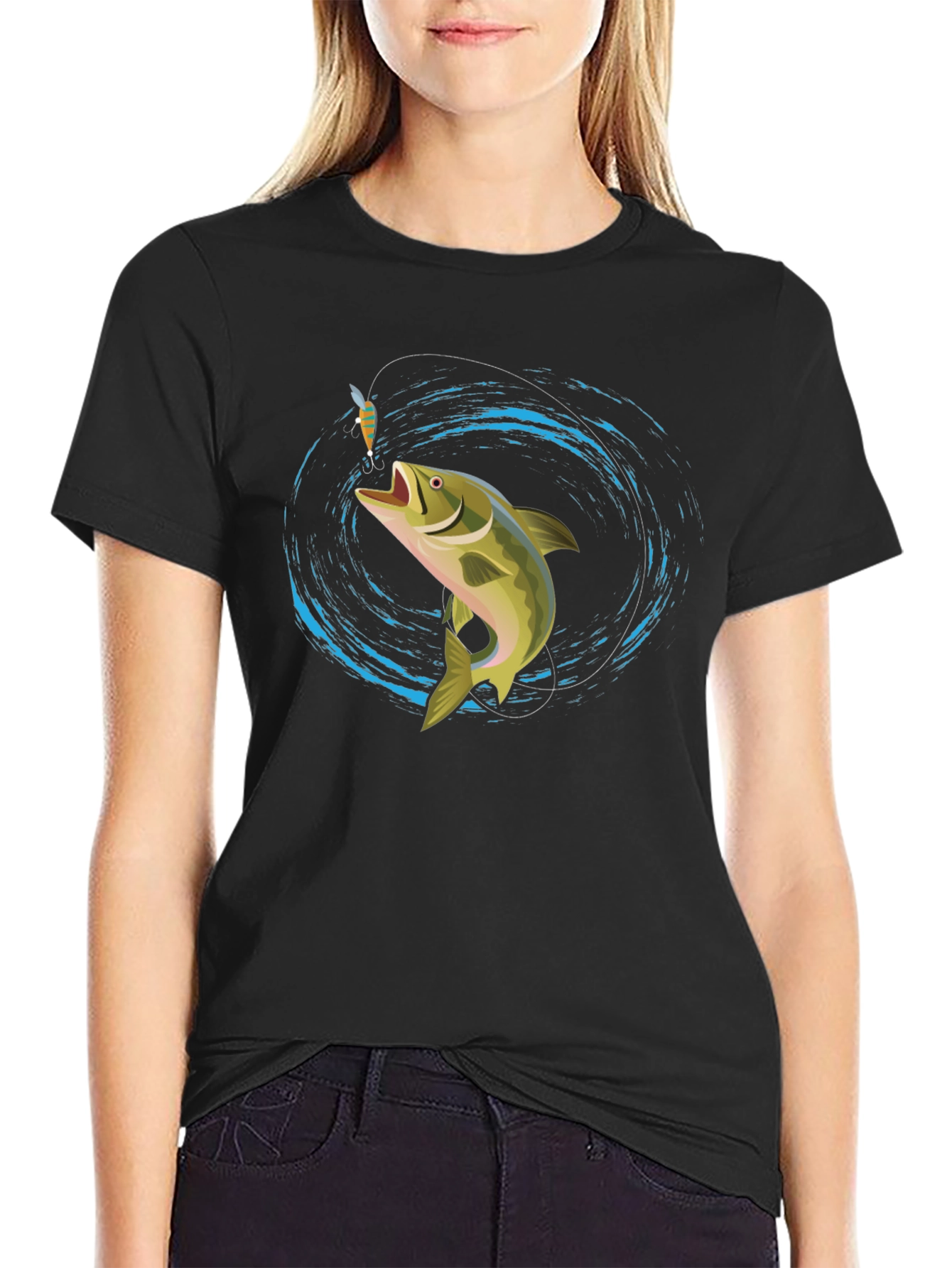 Bass Fishing T-Shirt: Anglers Catch Graphic Tee