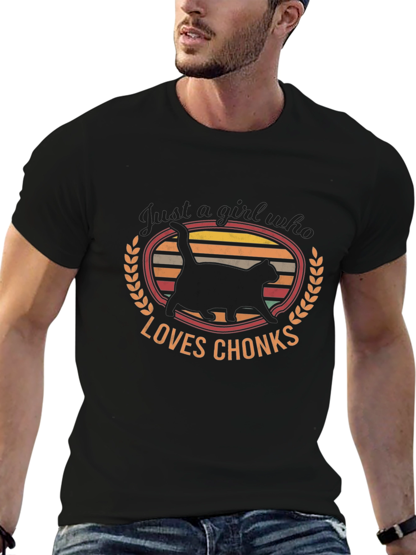 Loves Chonks Cat T-Shirt