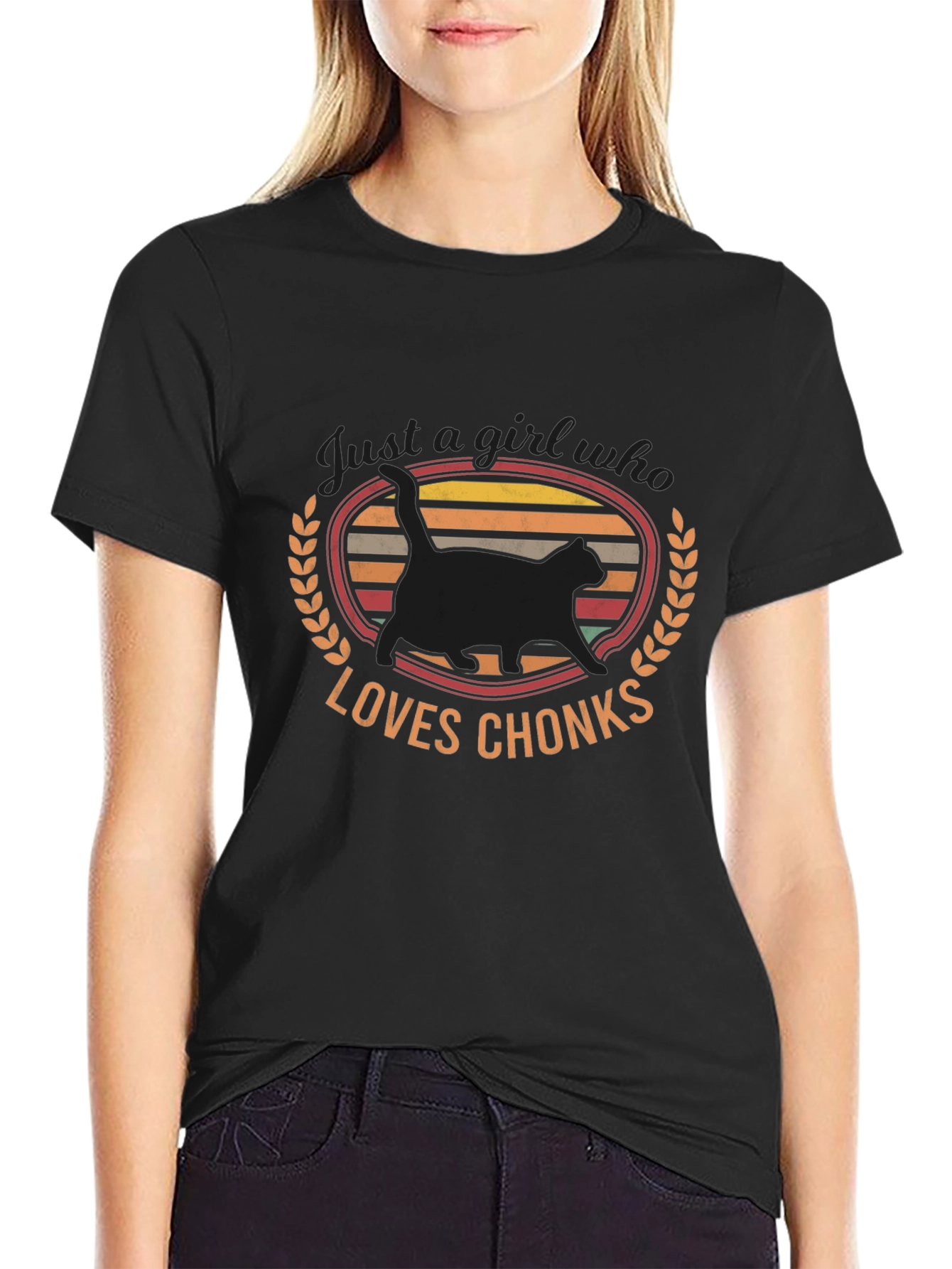 Loves Chonks Cat T-Shirt