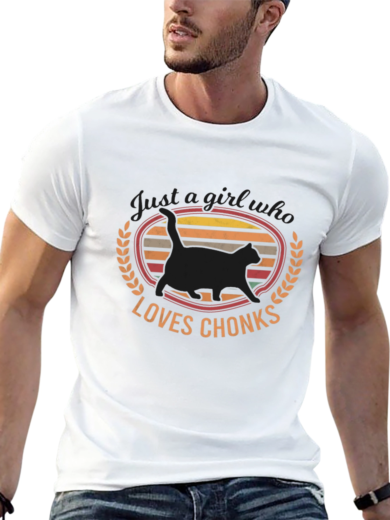 Loves Chonks Cat T-Shirt