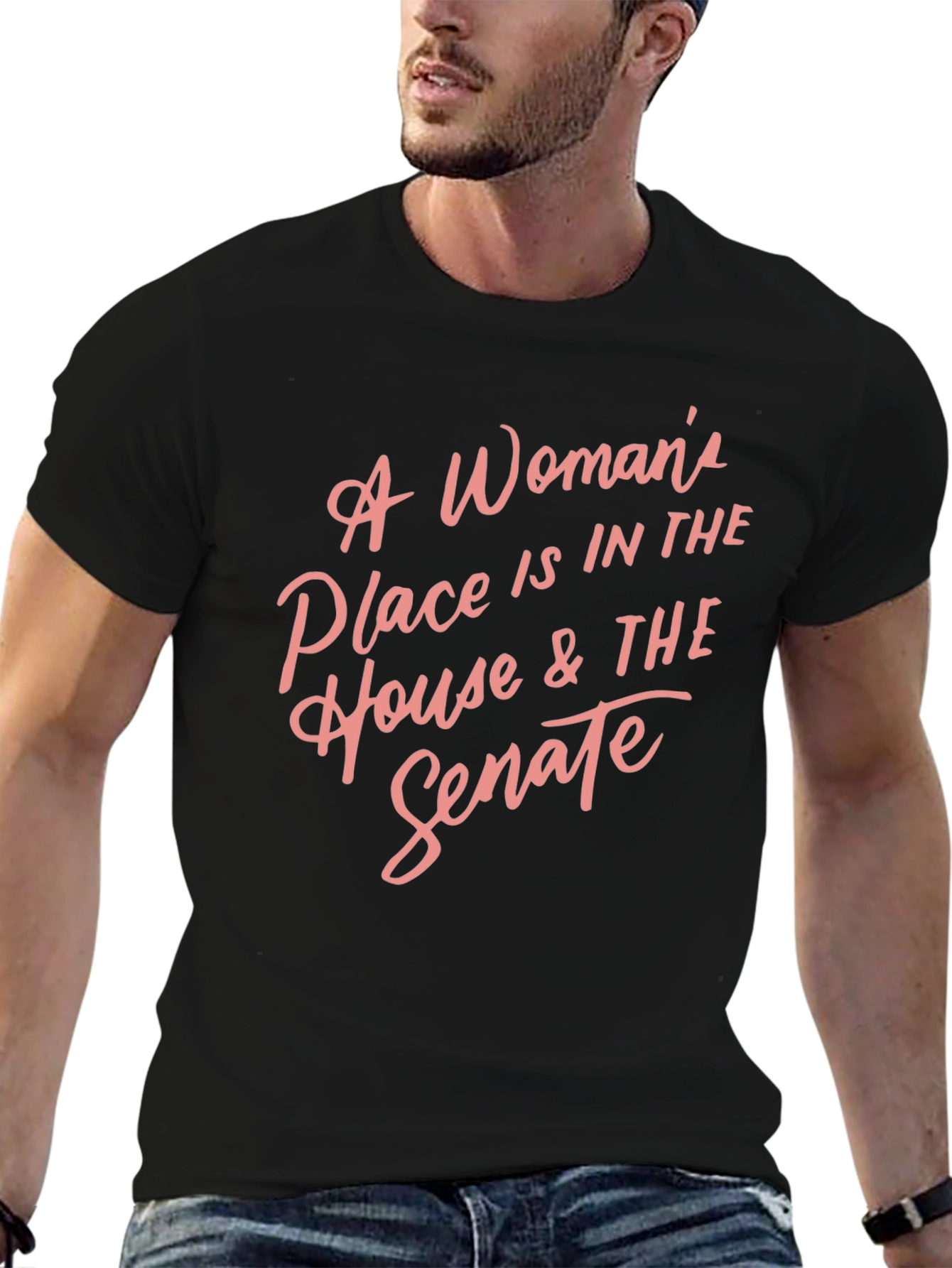 Feminist Statement T-Shirt: A Womans Place