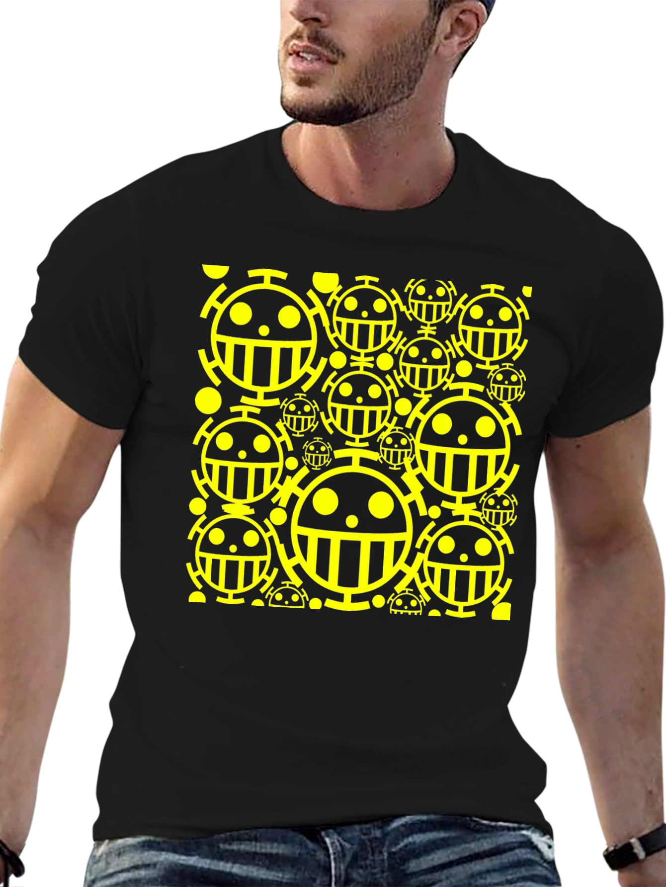 One Piece Trafalgar Law T-Shirt - Black