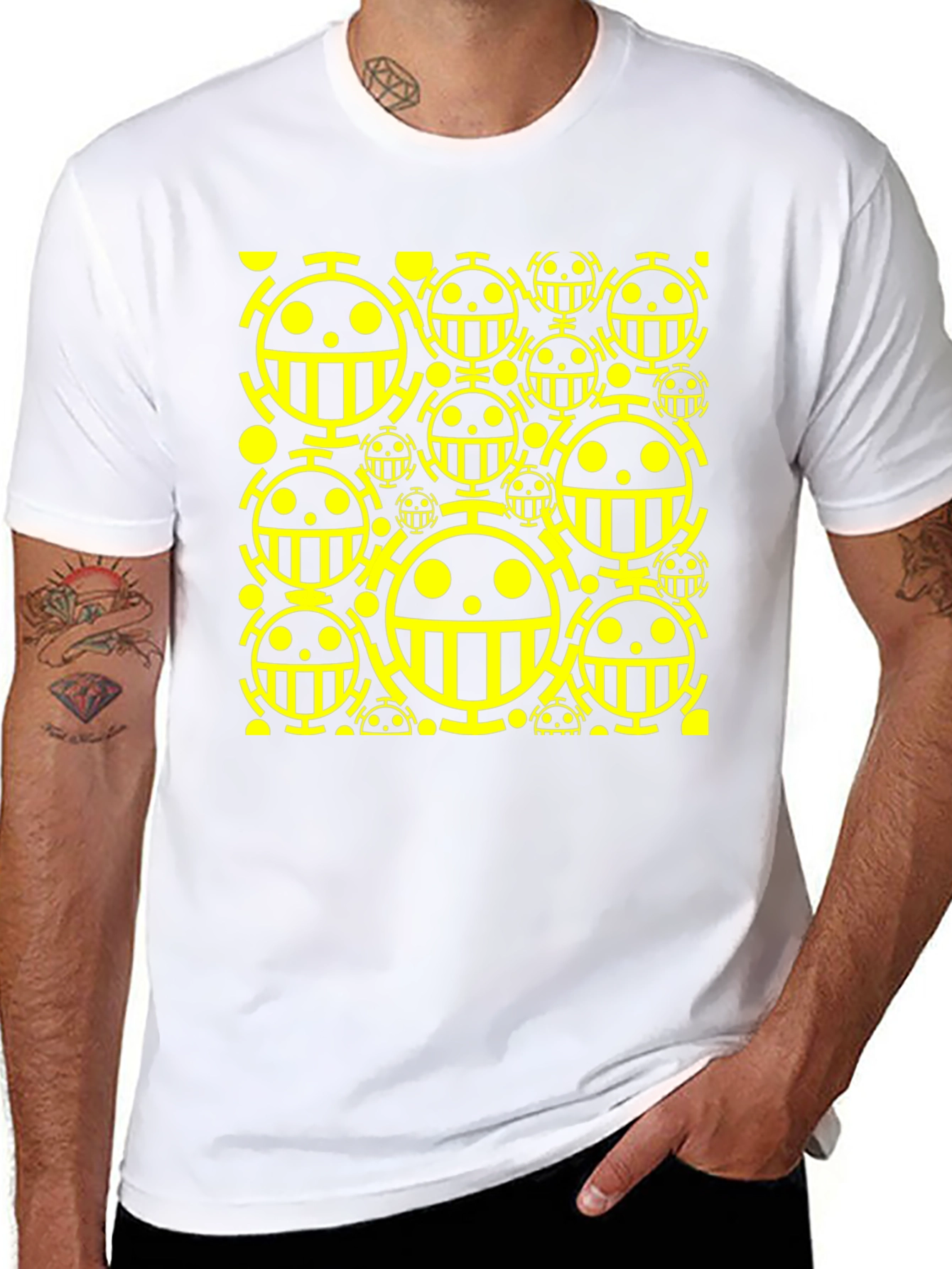 One Piece Trafalgar Law T-Shirt - Black
