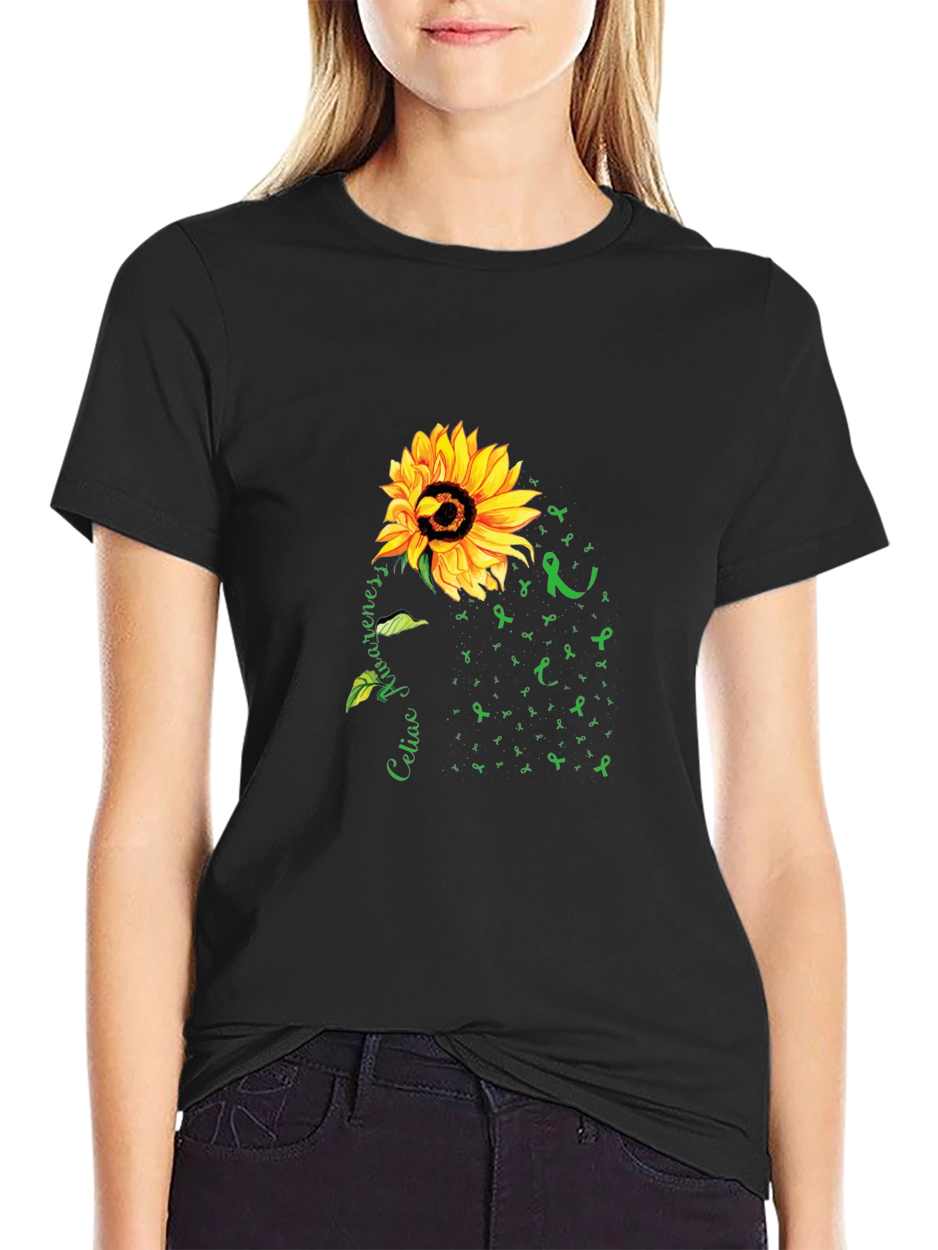 Celiac Awareness Sunflower T-Shirt