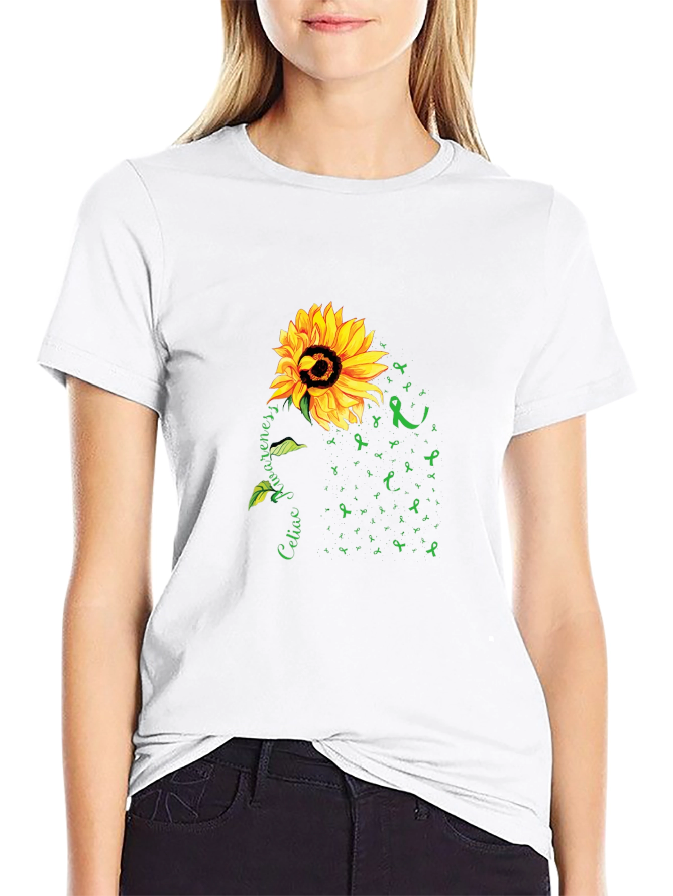 Celiac Awareness Sunflower T-Shirt