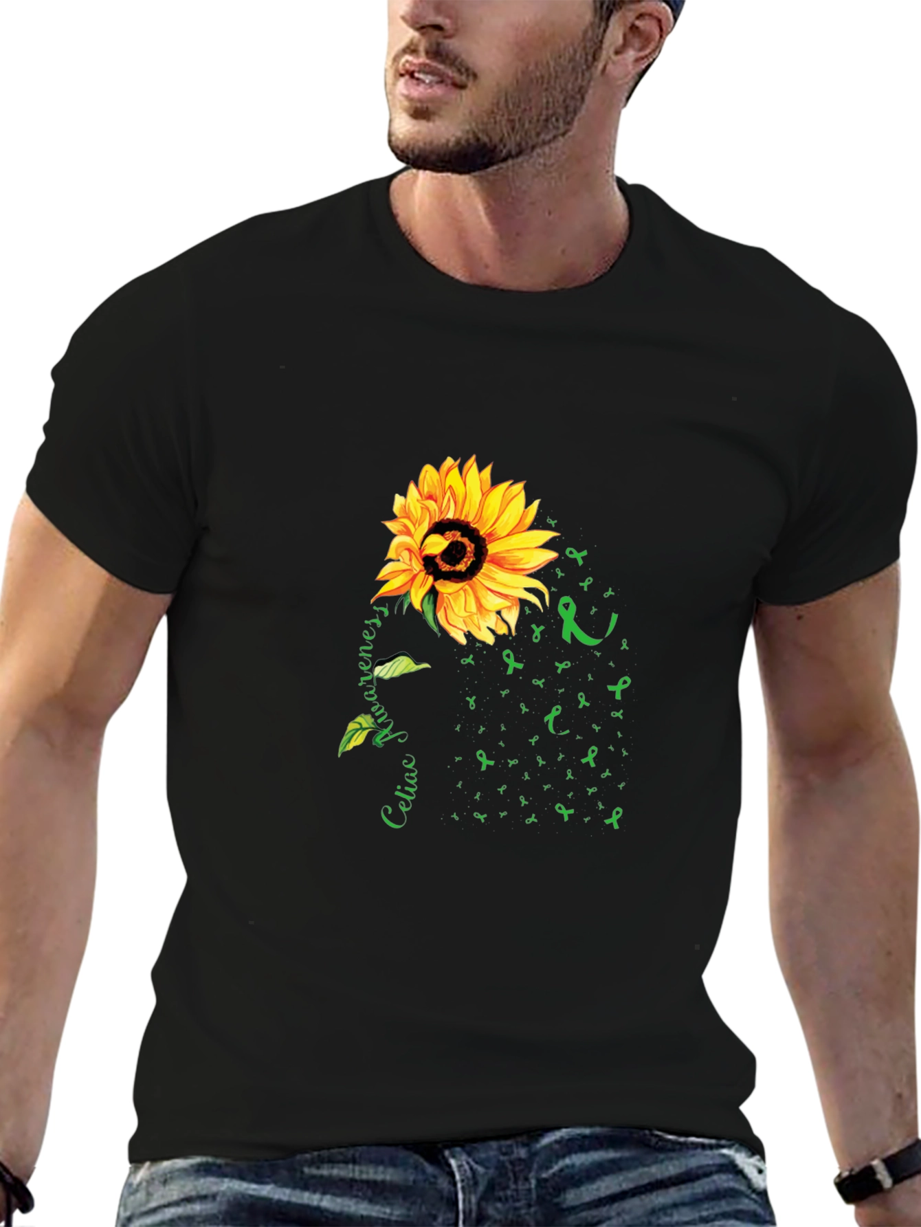 Celiac Awareness Sunflower T-Shirt