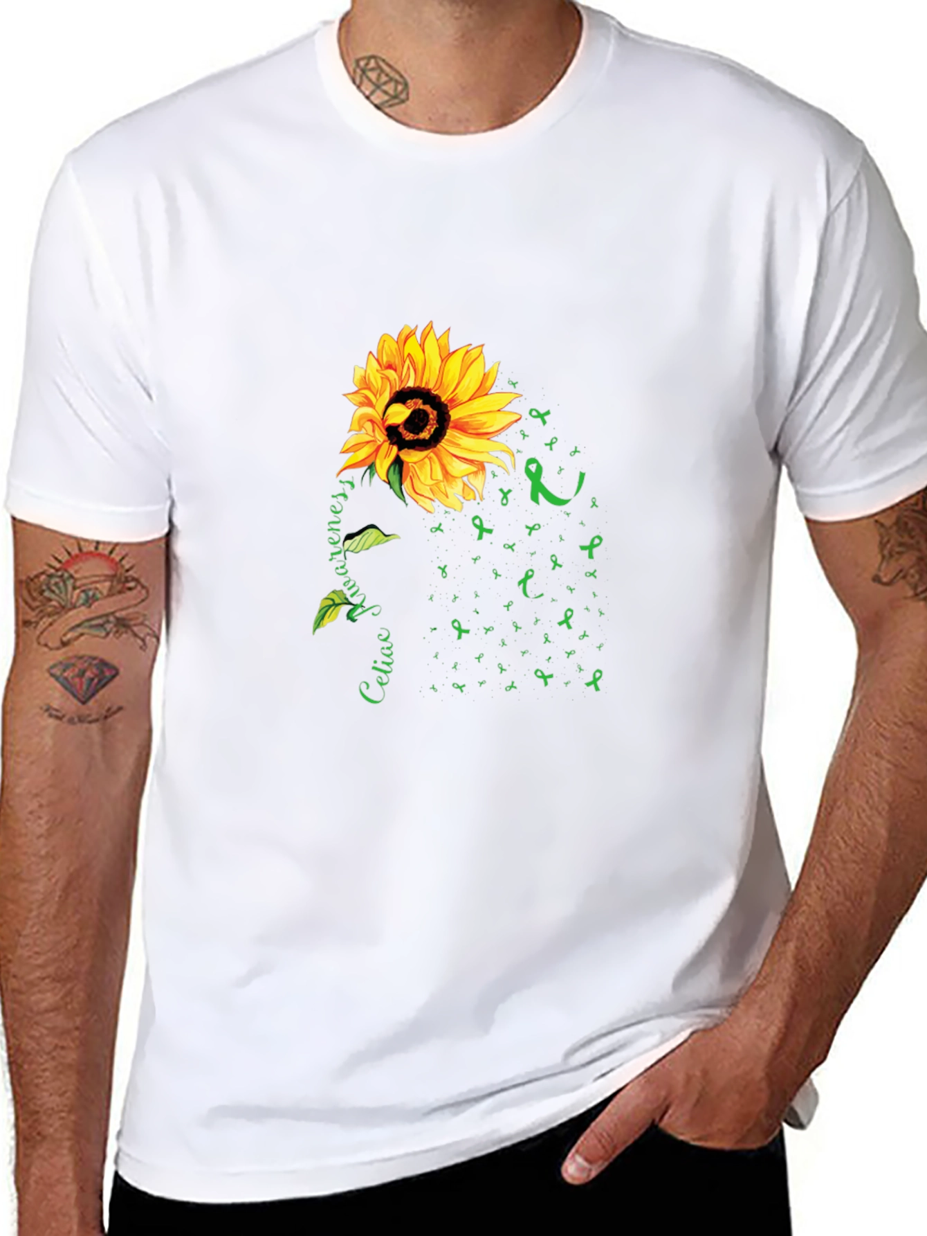 Celiac Awareness Sunflower T-Shirt