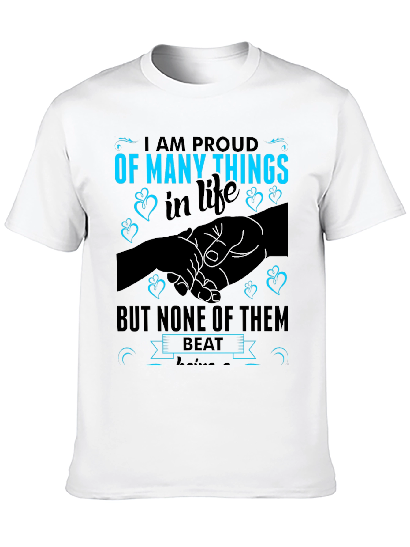 Proud Parent T-Shirt - Black Graphic Tee