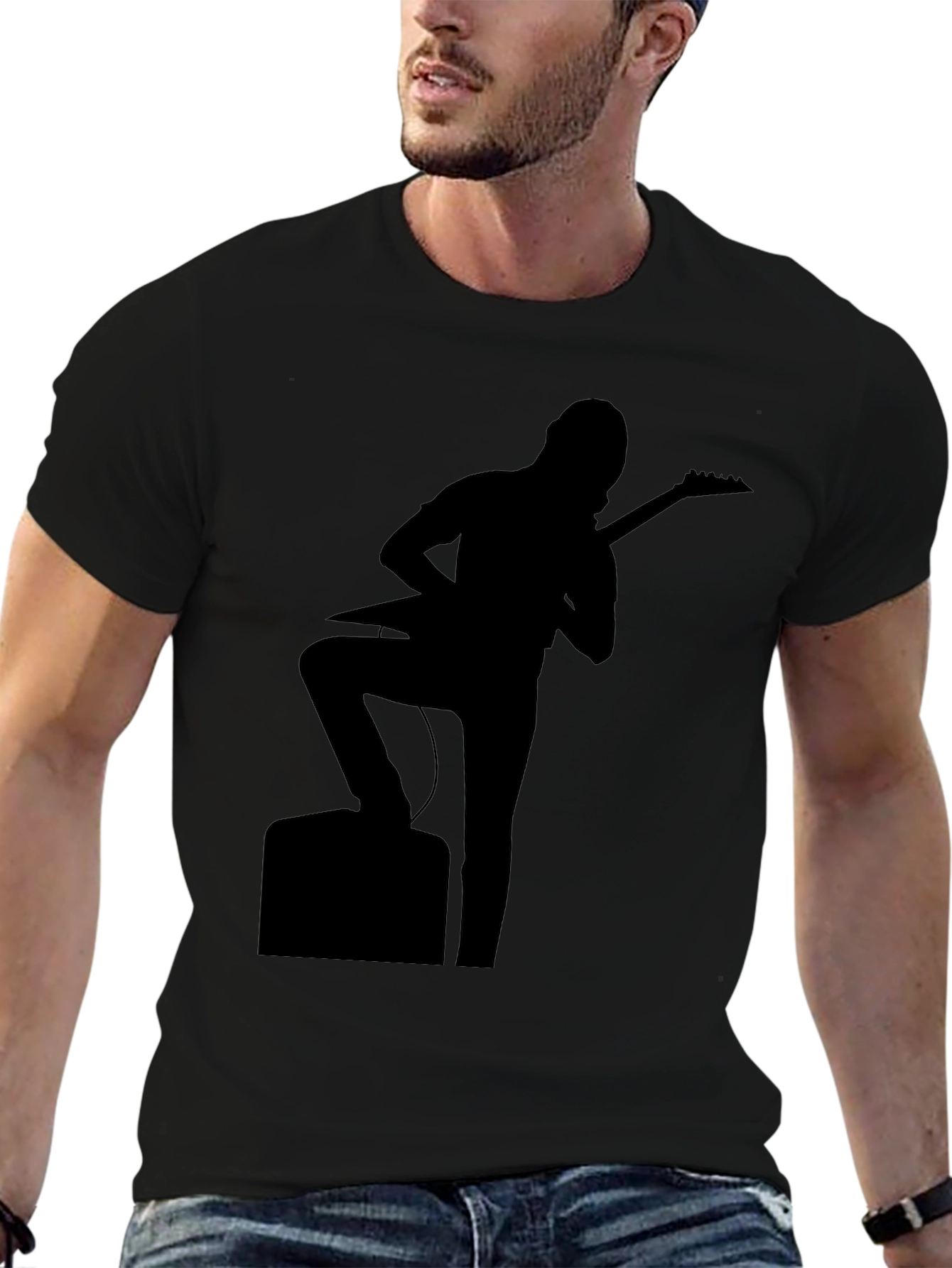 Guitar Player Silhouette T-Shirt