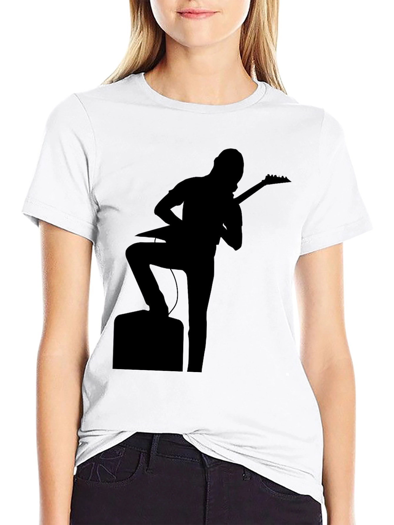 Guitar Player Silhouette T-Shirt