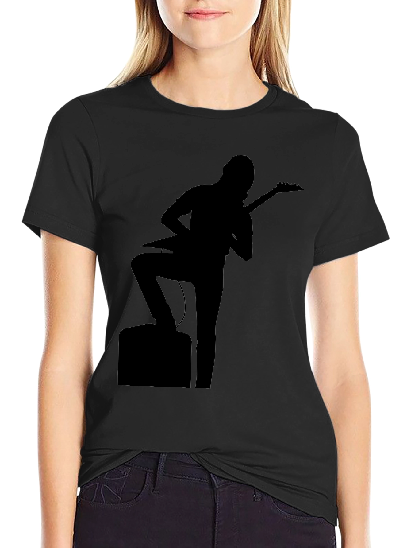 Guitar Player Silhouette T-Shirt