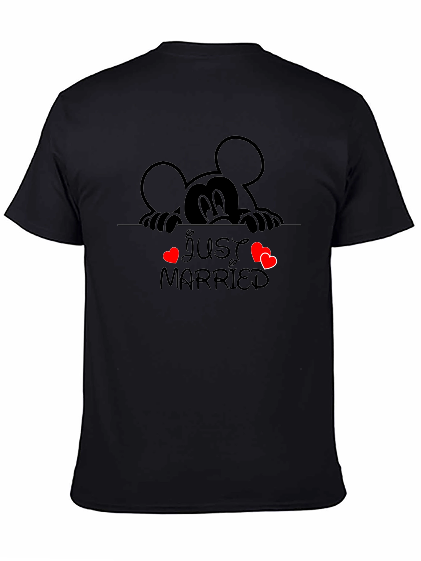 Just Married Mickey Mouse T-Shirt