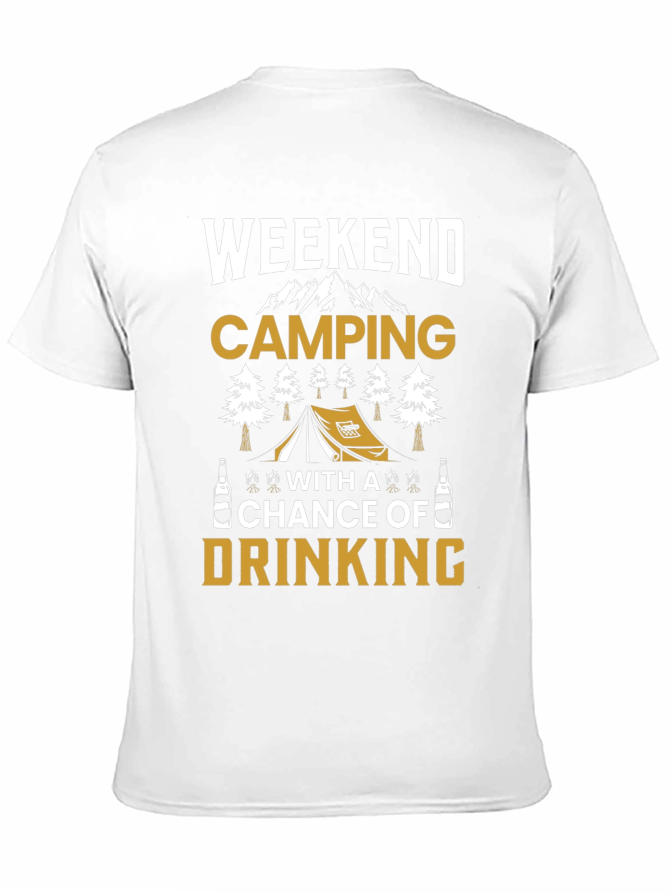 Weekend Camping Drinking T-Shirt