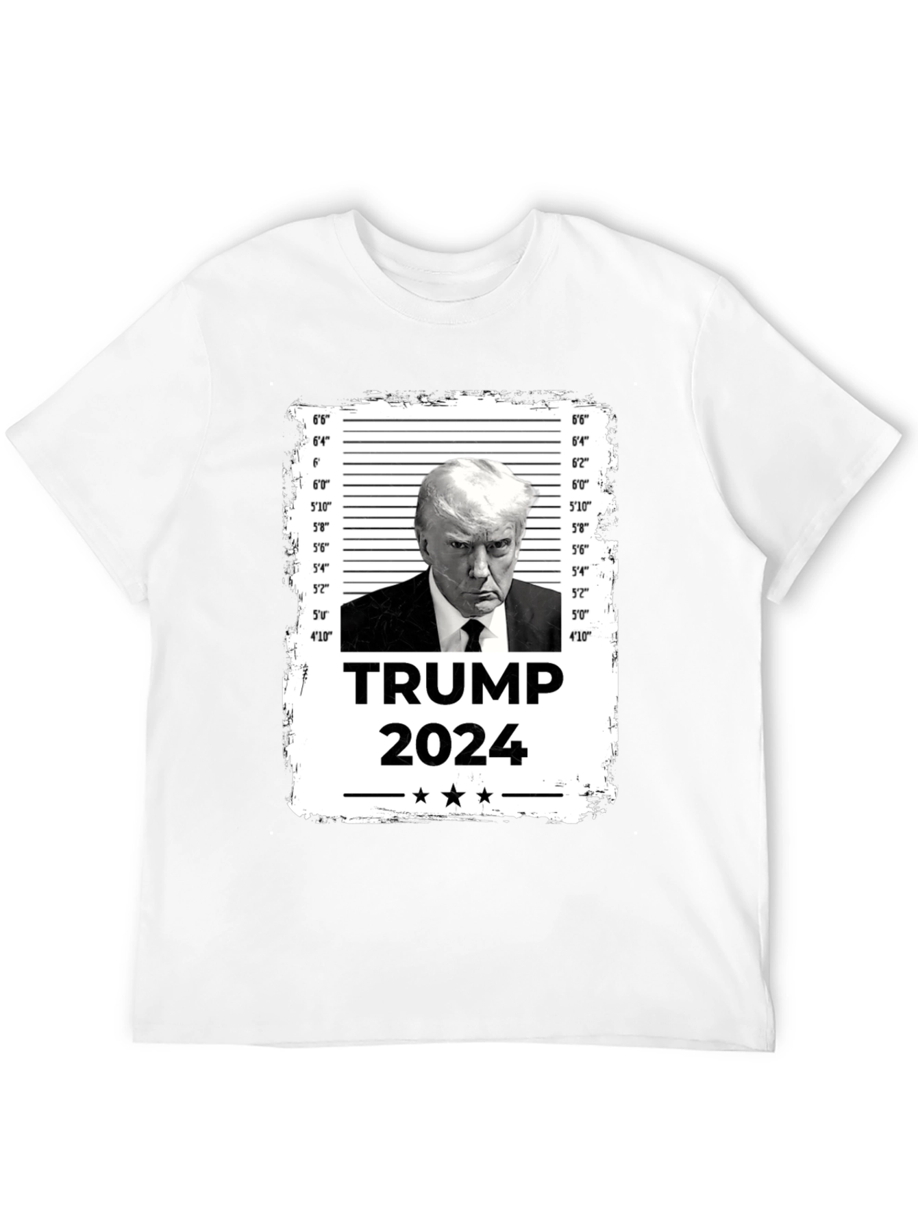 Trump 2024 Mugshot Graphic T-Shirt