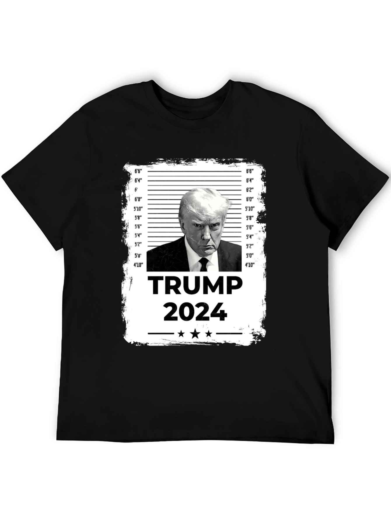 Trump 2024 Mugshot Graphic T-Shirt