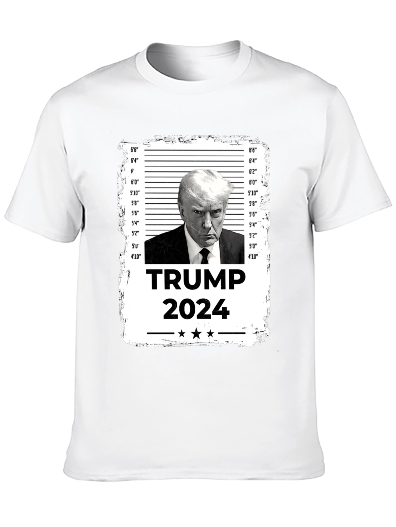 Trump 2024 Mugshot Graphic T-Shirt