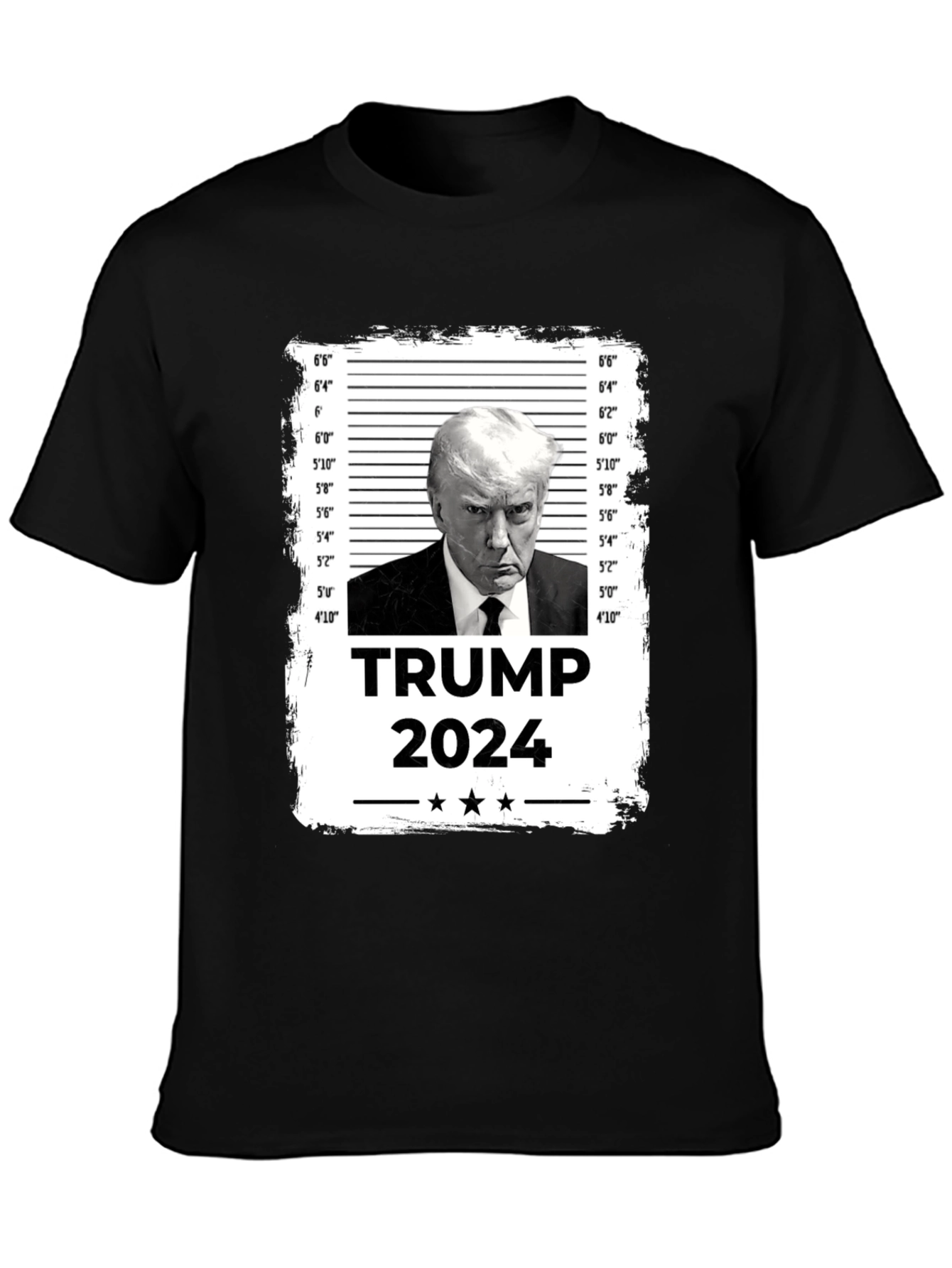 Trump 2024 Mugshot Graphic T-Shirt