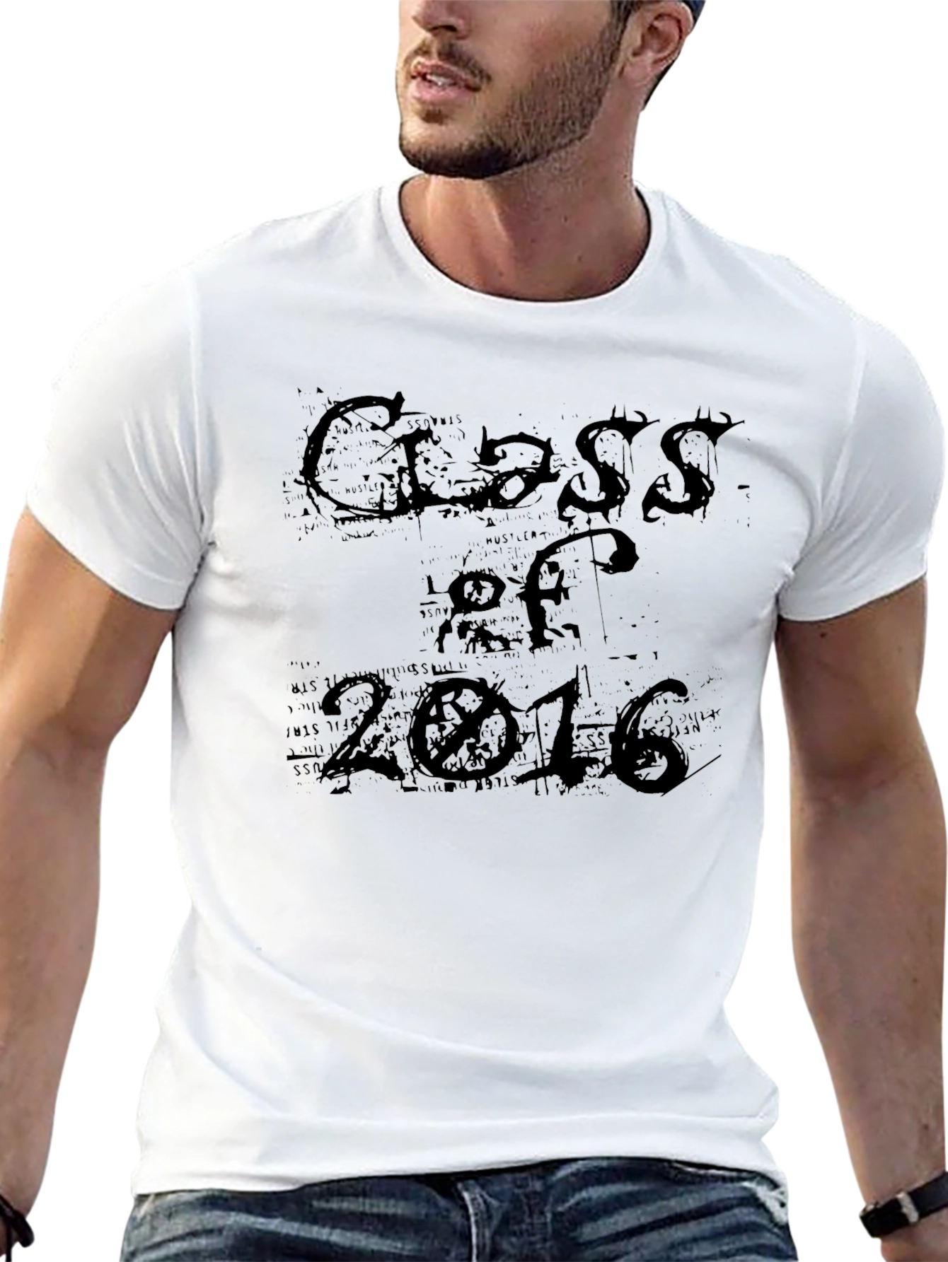 Class of 2016 Black Graphic Tee