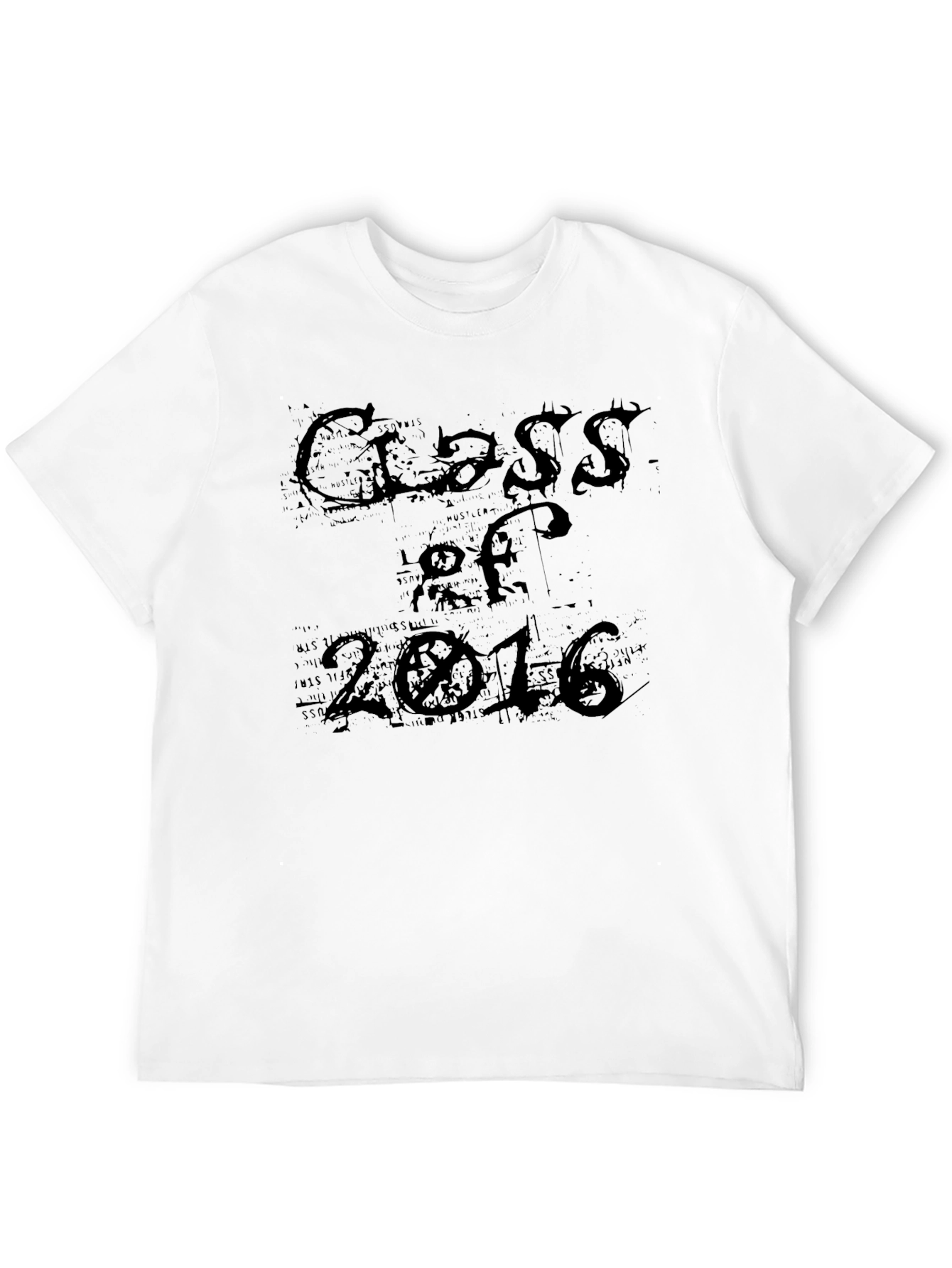 Class of 2016 Black Graphic Tee
