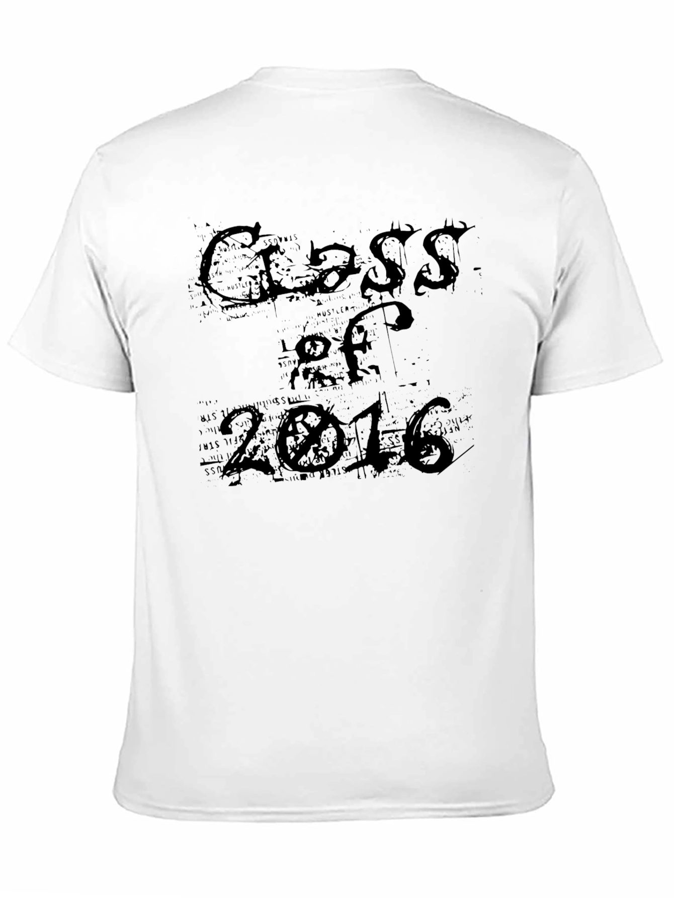 Class of 2016 Black Graphic Tee