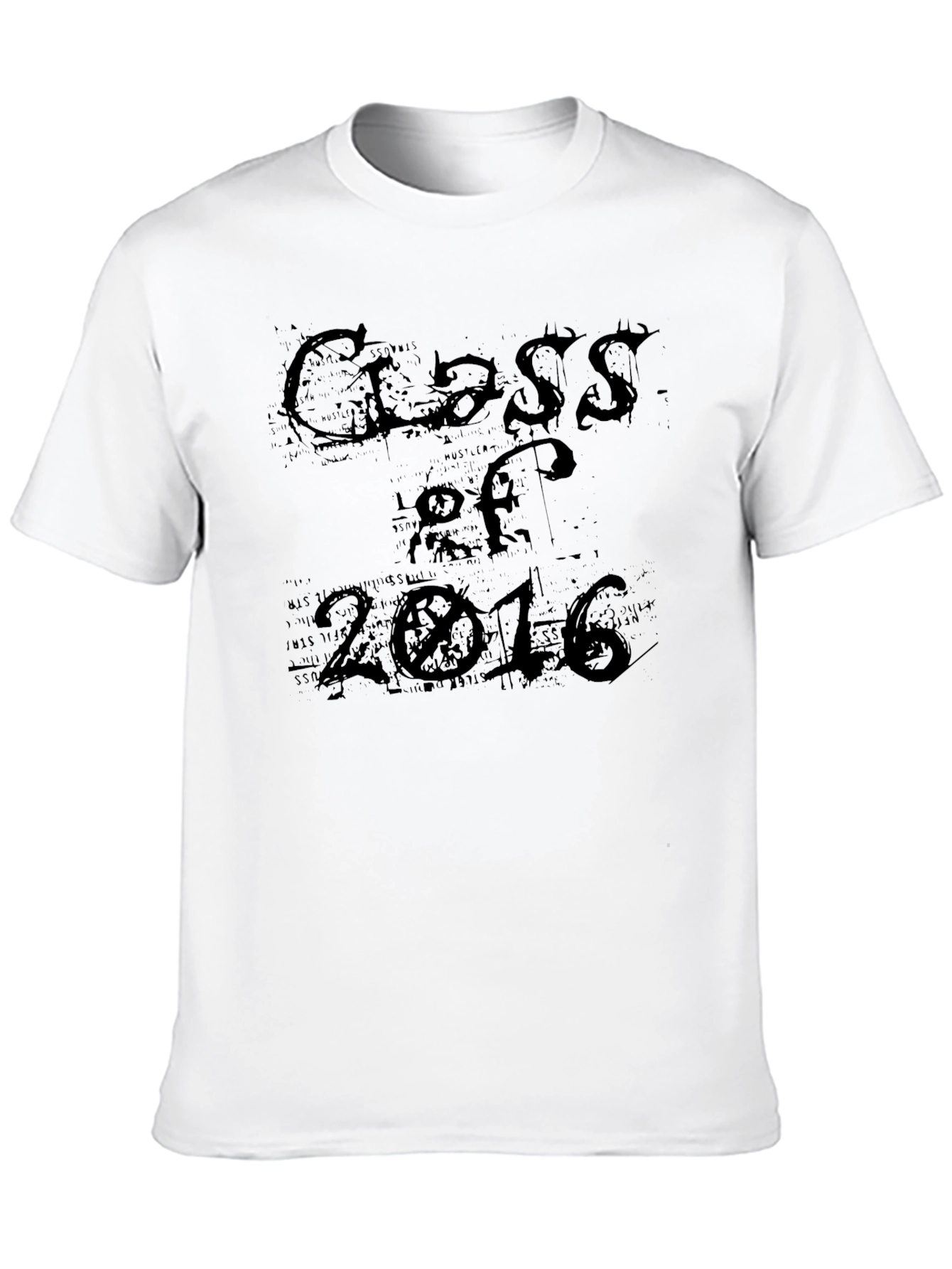 Class of 2016 Black Graphic Tee