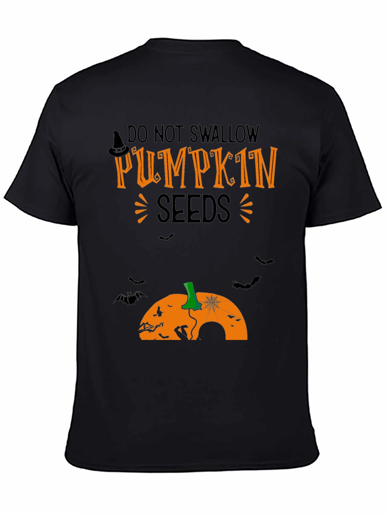 Halloween Pumpkin Seed T-Shirt