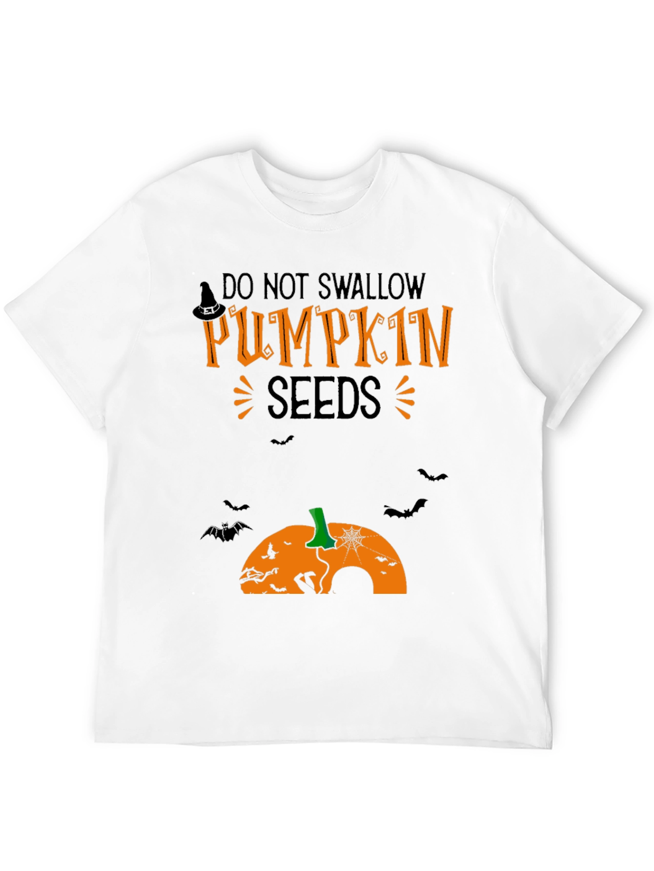 Halloween Pumpkin Seed T-Shirt