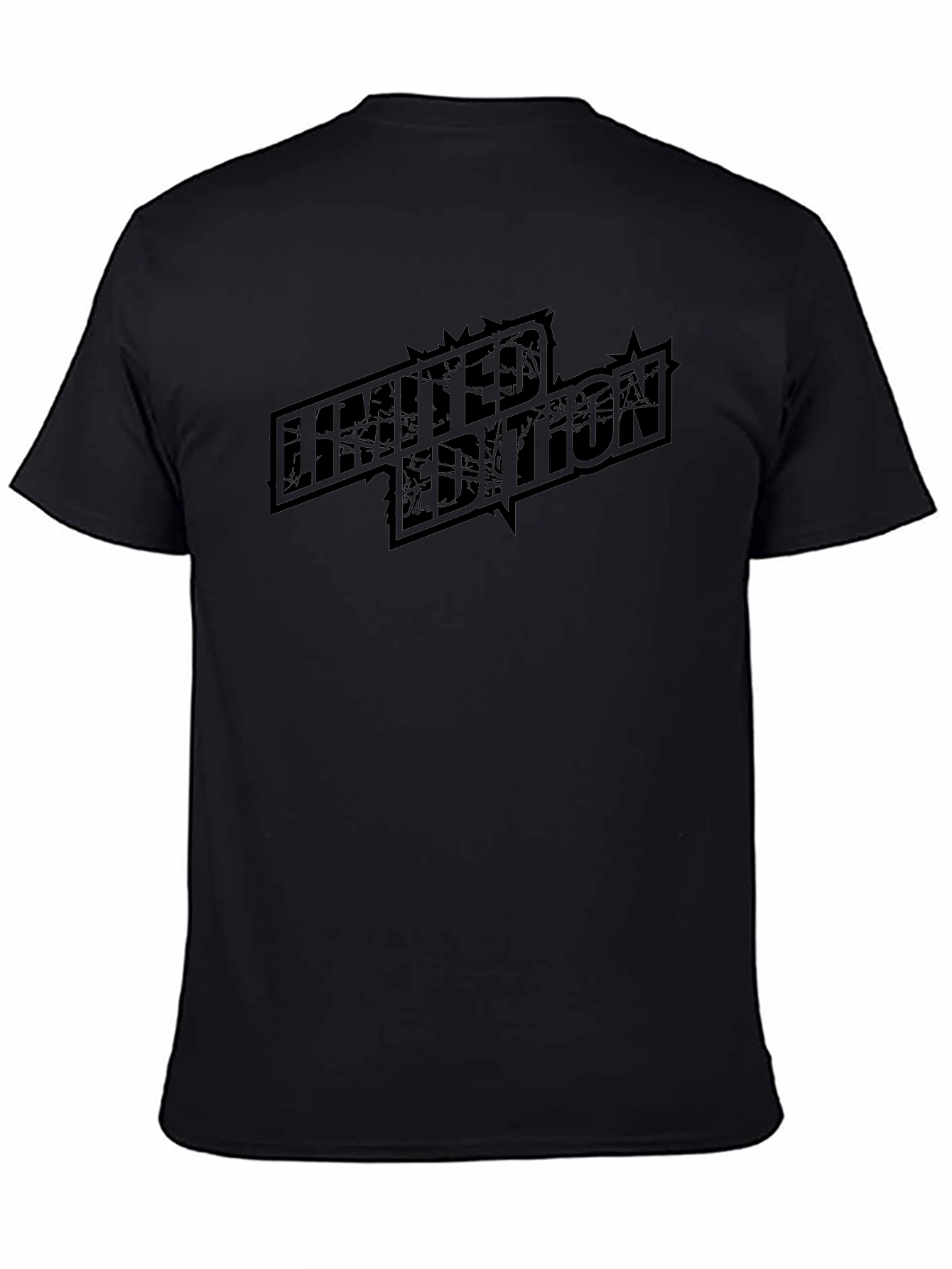Limited Edition Black Graphic Tee