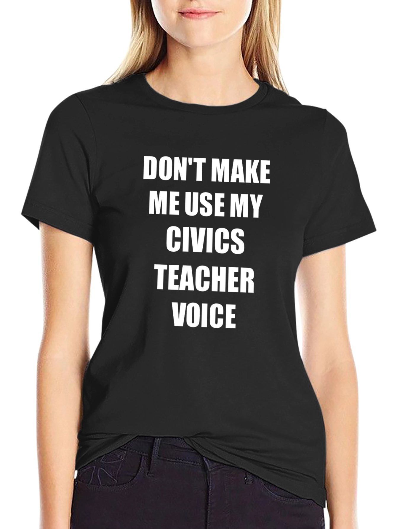 Civics Teacher Voice T-Shirt