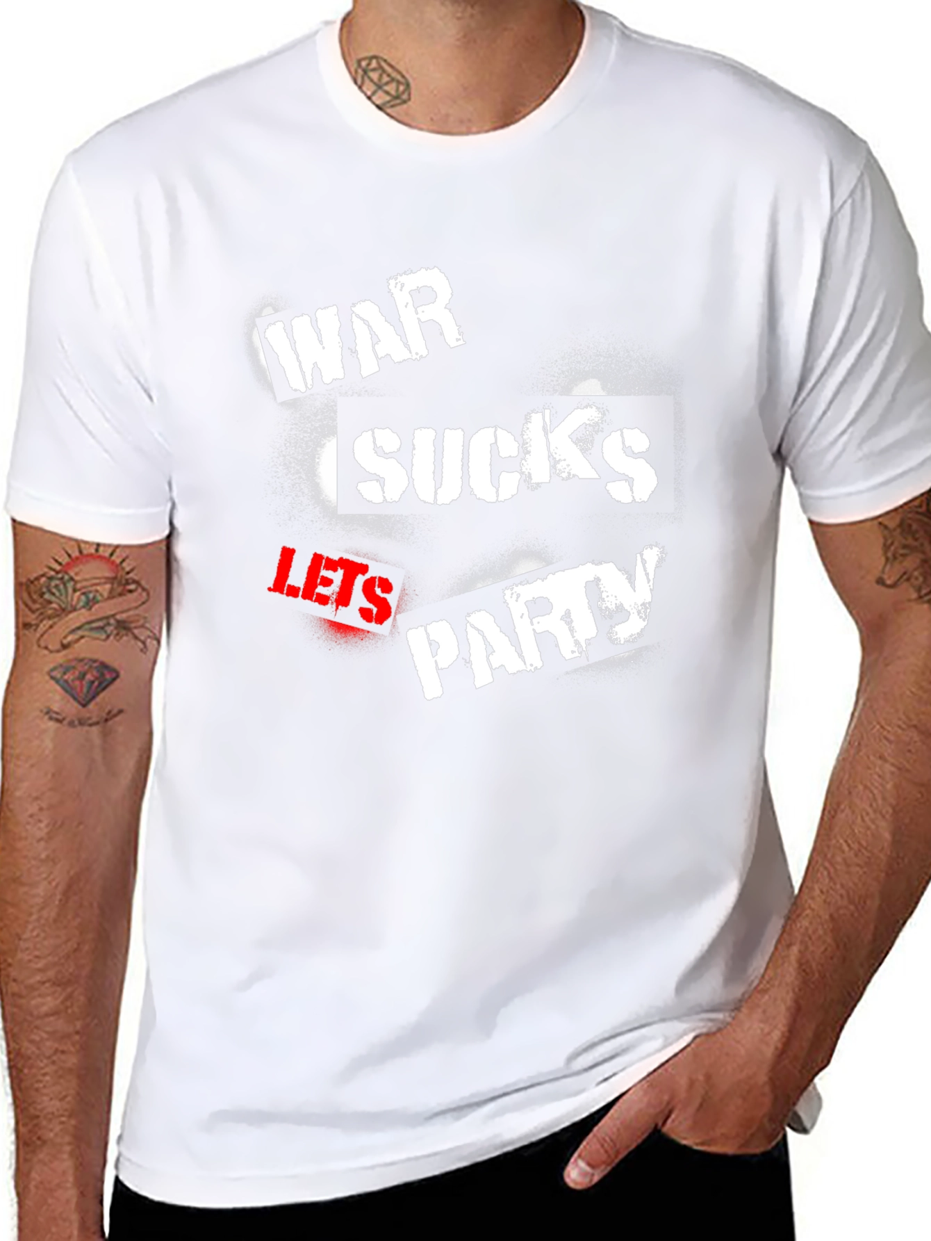 War Sucks Lets Party T-Shirt