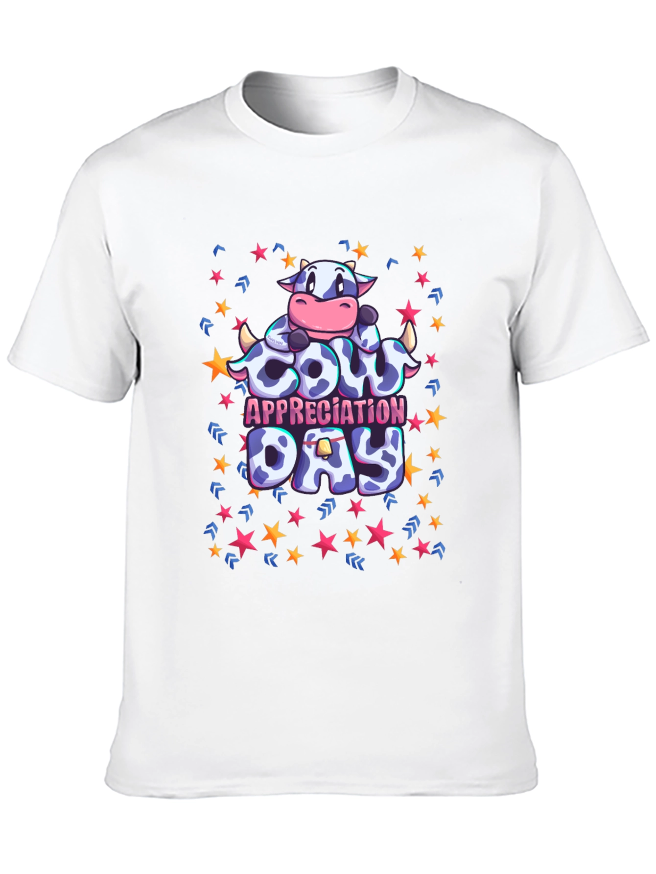 Cow Appreciation Day Black Graphic Tee