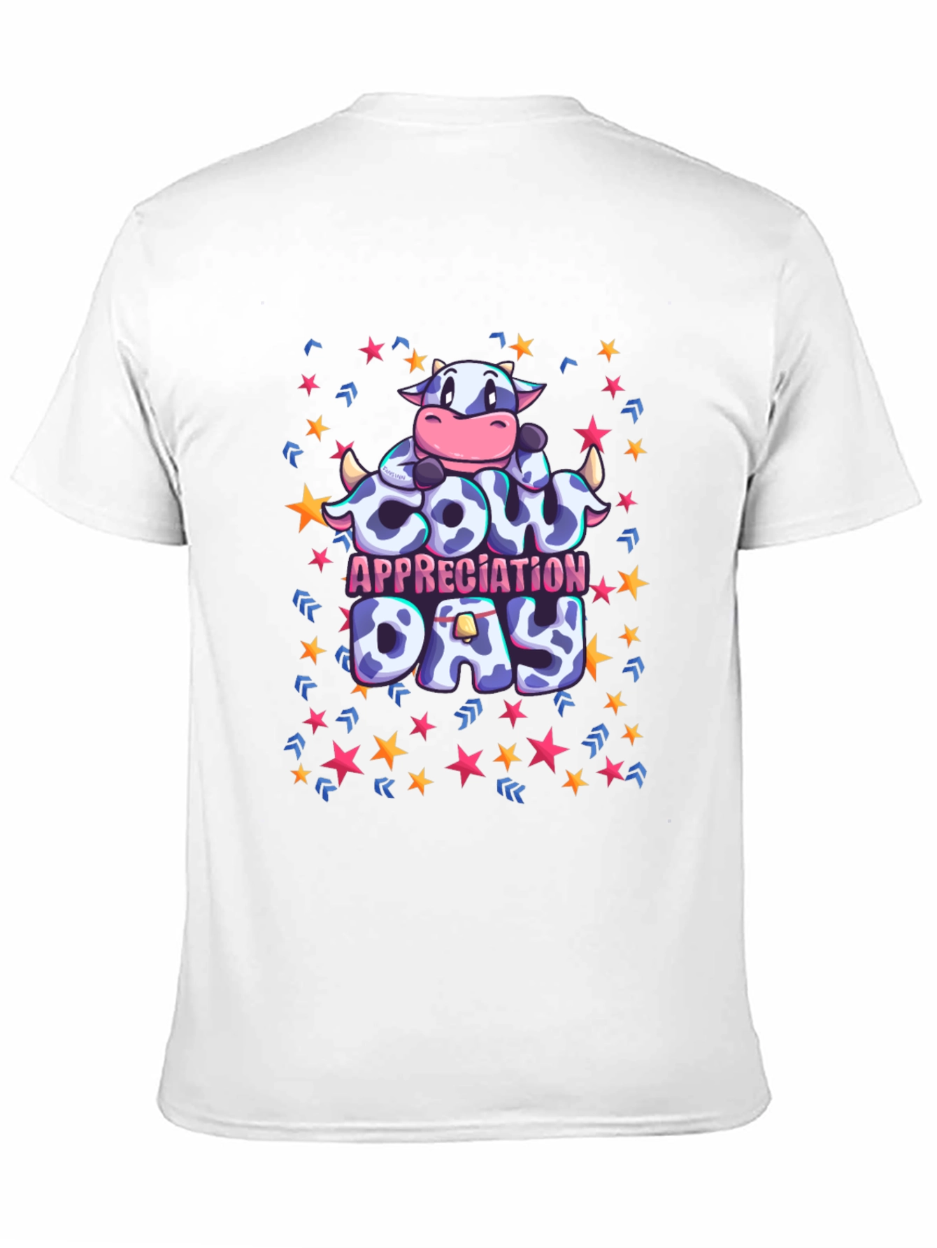 Cow Appreciation Day Black Graphic Tee