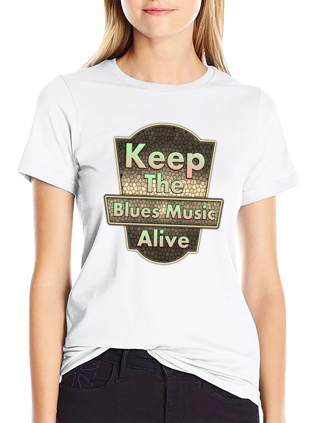 Keep the Blues Music Alive Graphic Tee