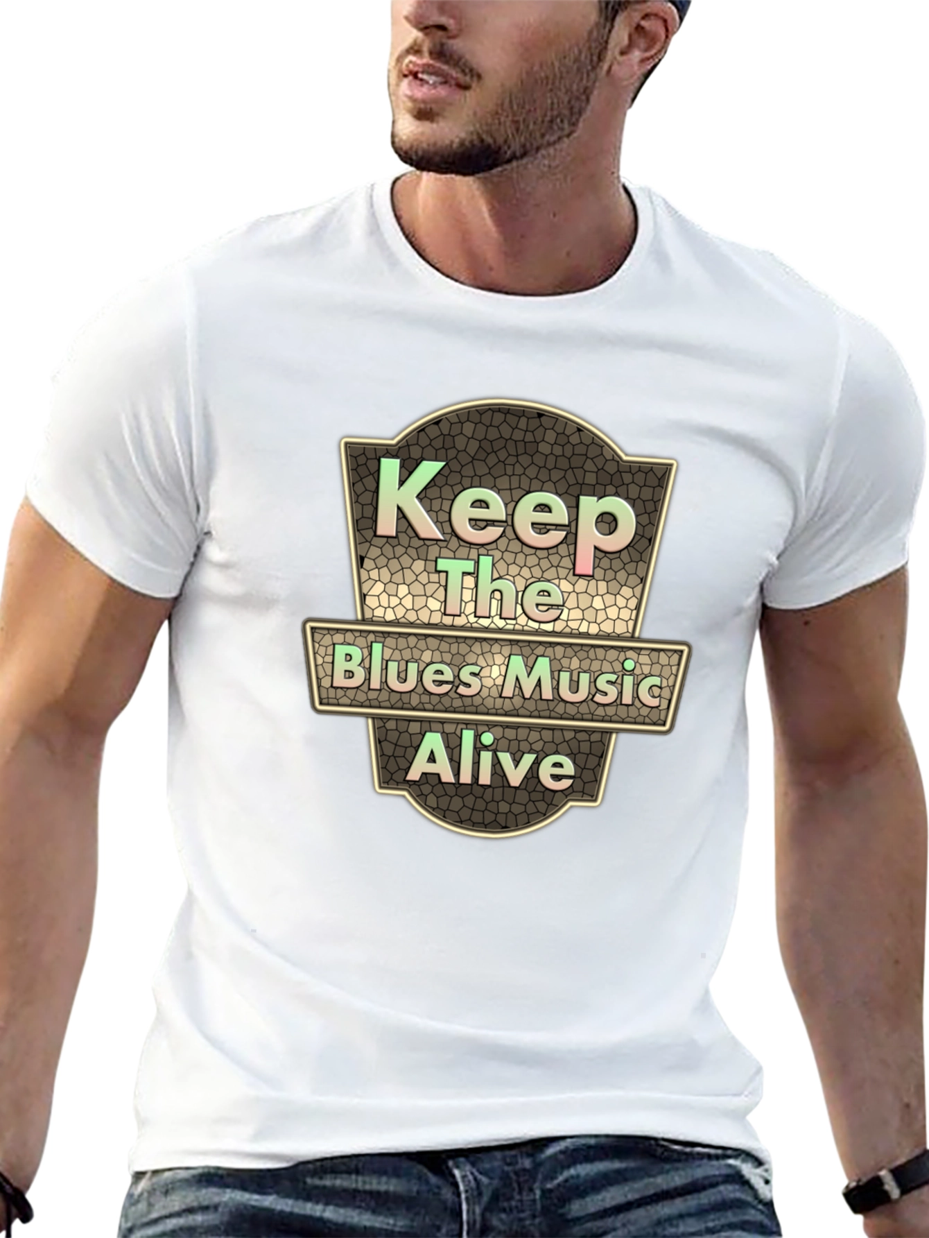 Keep the Blues Music Alive Graphic Tee