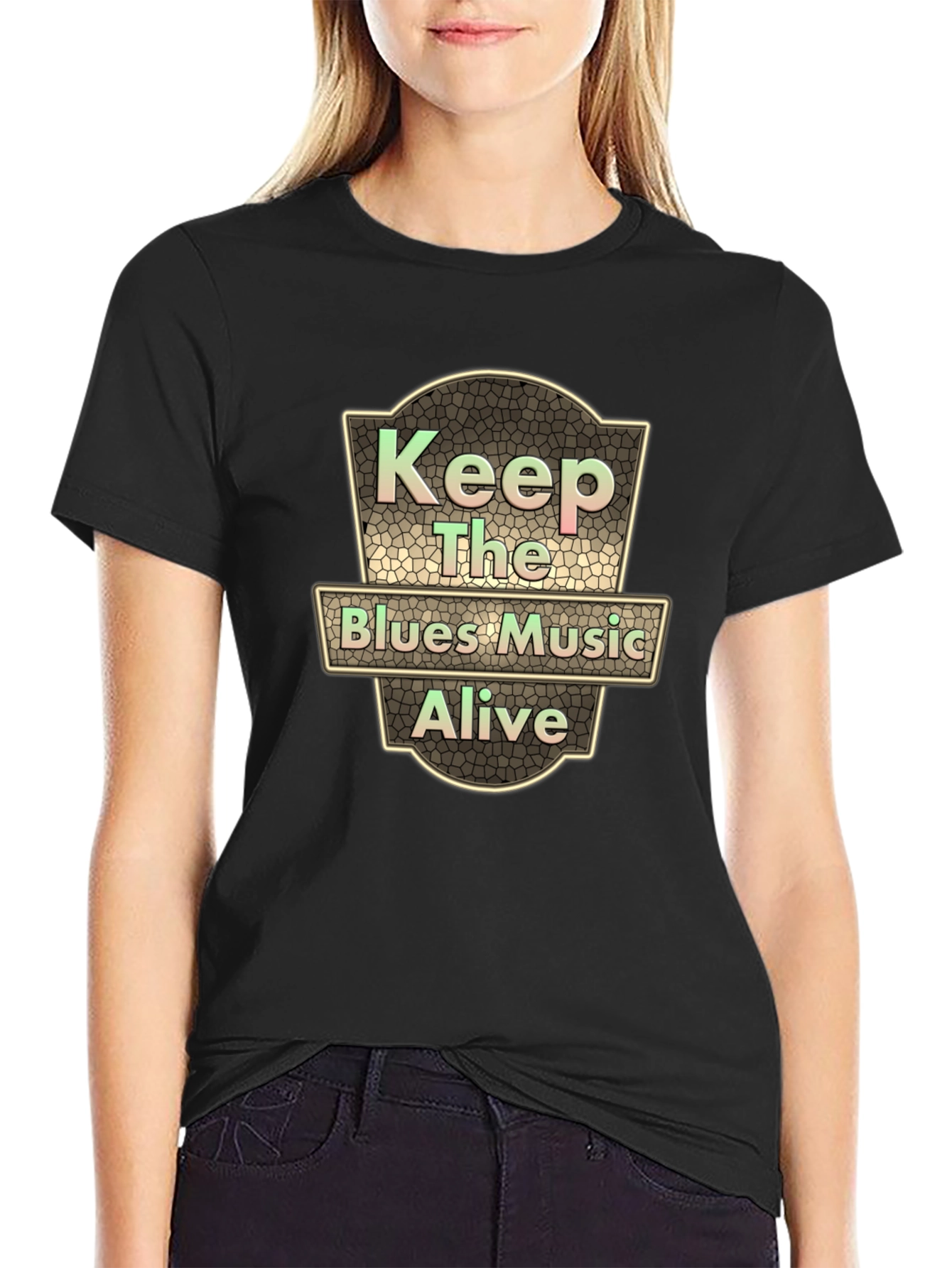 Keep the Blues Music Alive Graphic Tee