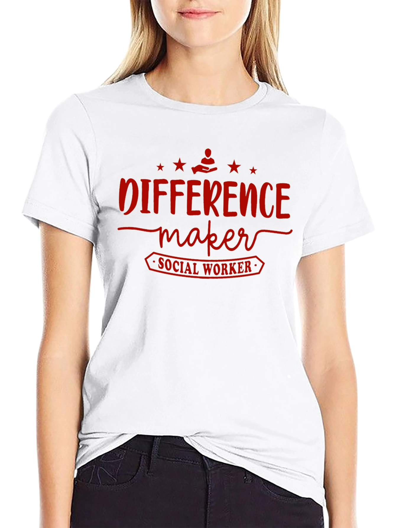 Difference Maker Social Worker T-Shirt