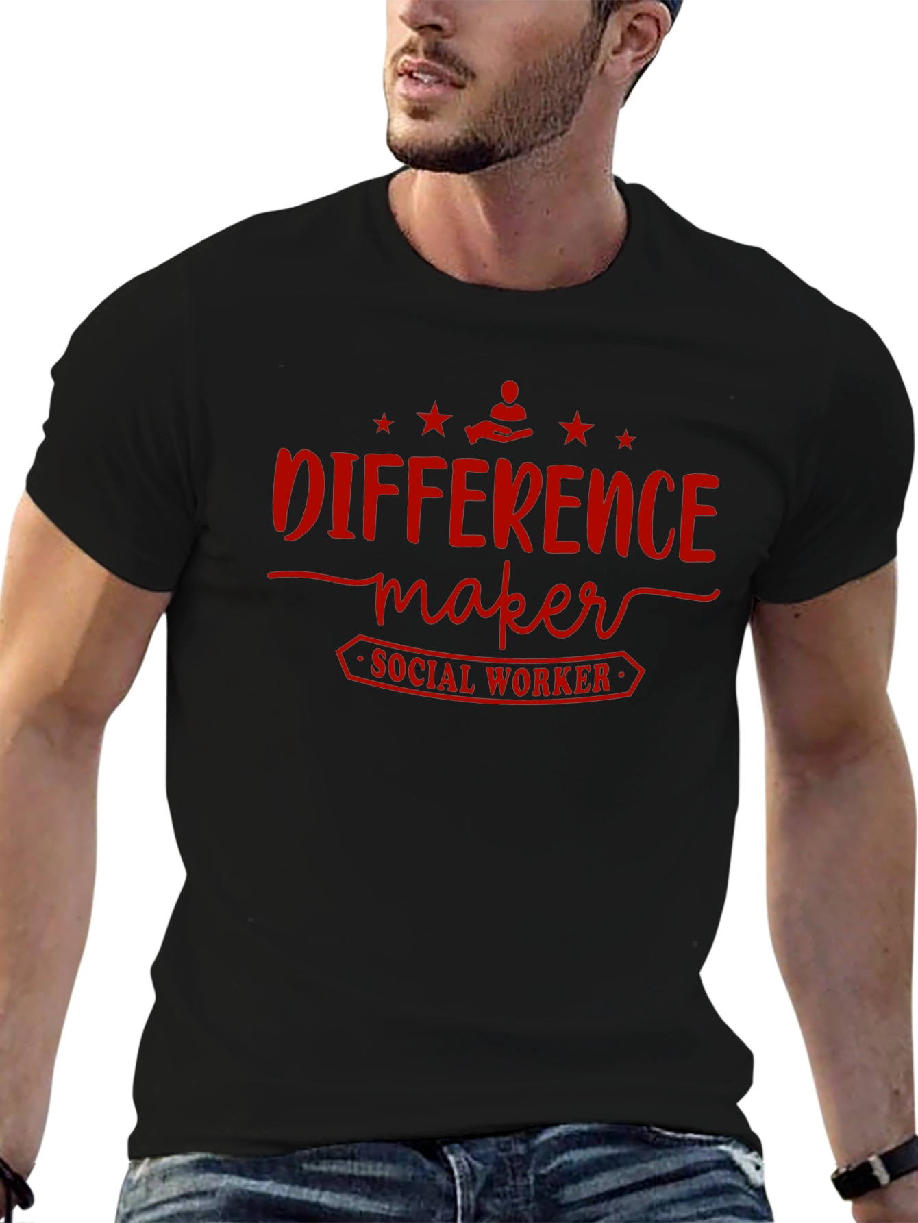 Difference Maker Social Worker T-Shirt