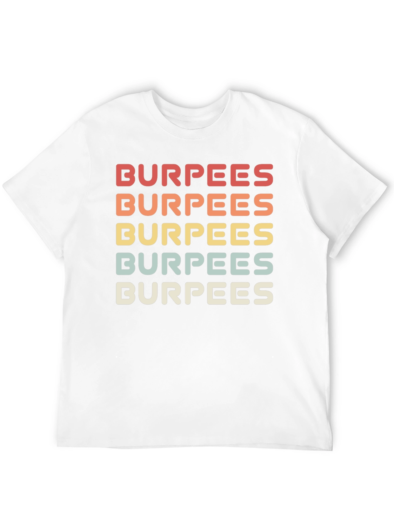 Retro Burpees Graphic Tee