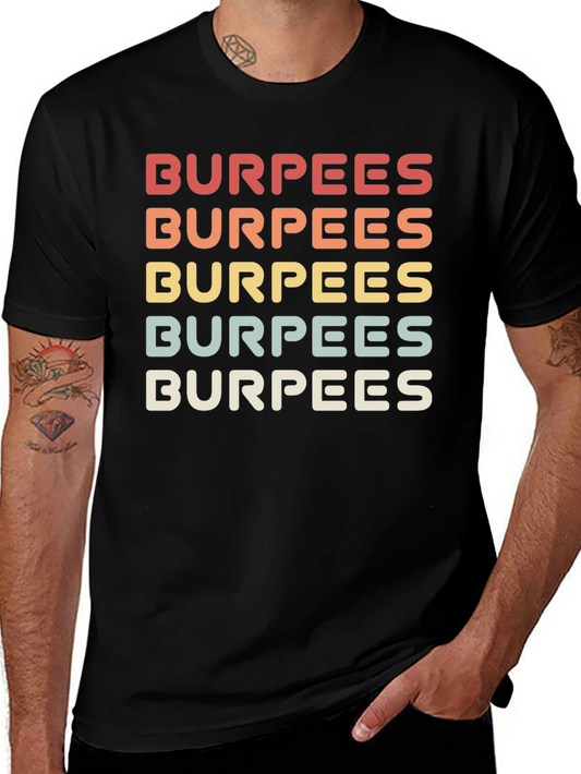 Retro Burpees Graphic Tee