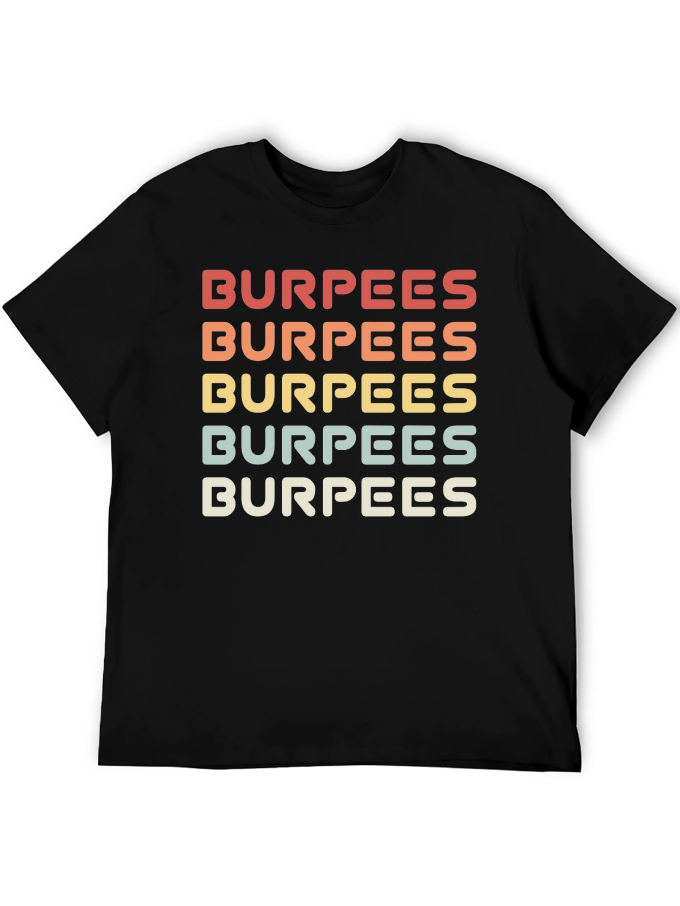 Retro Burpees Graphic Tee