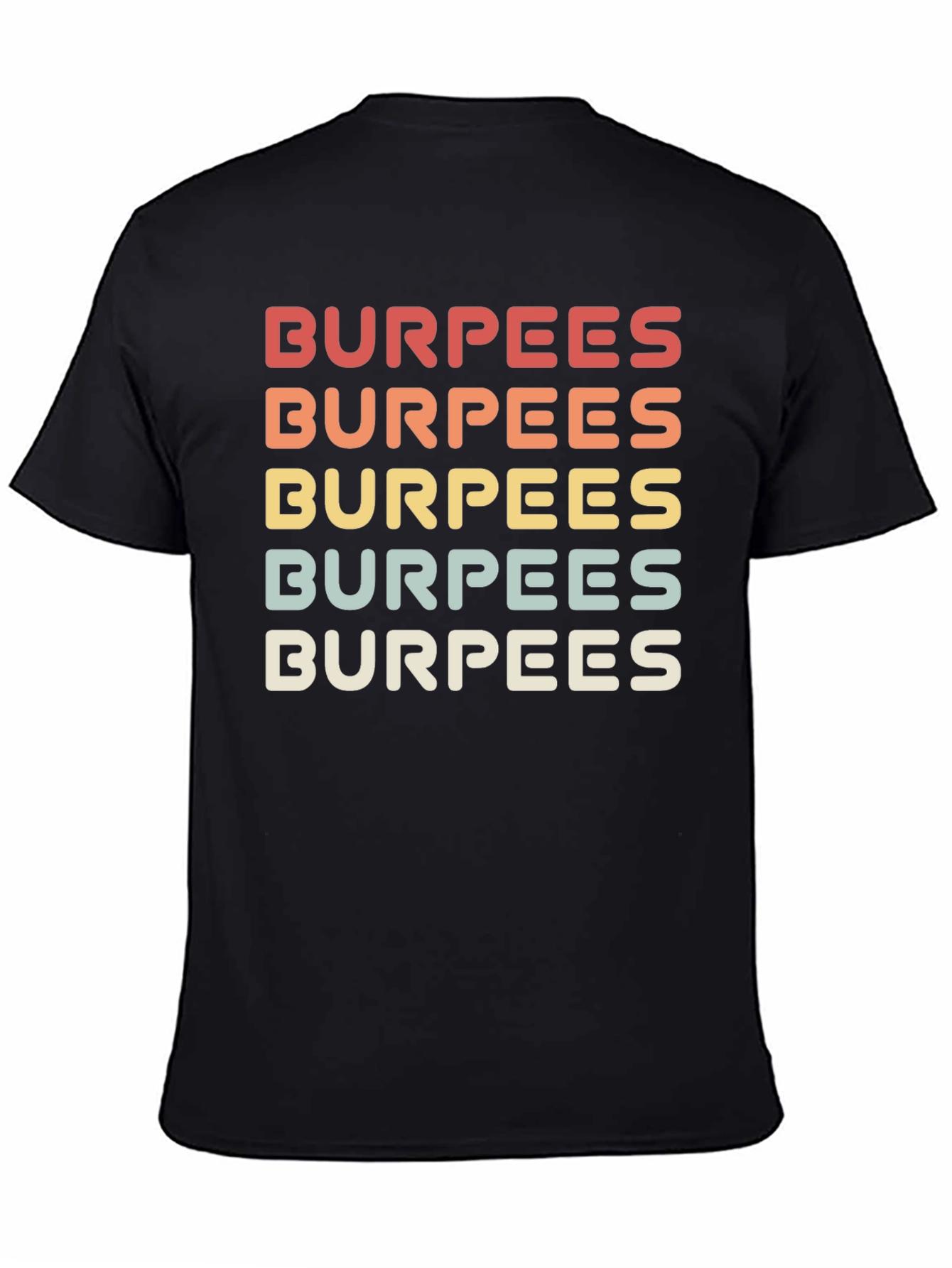 Retro Burpees Graphic Tee