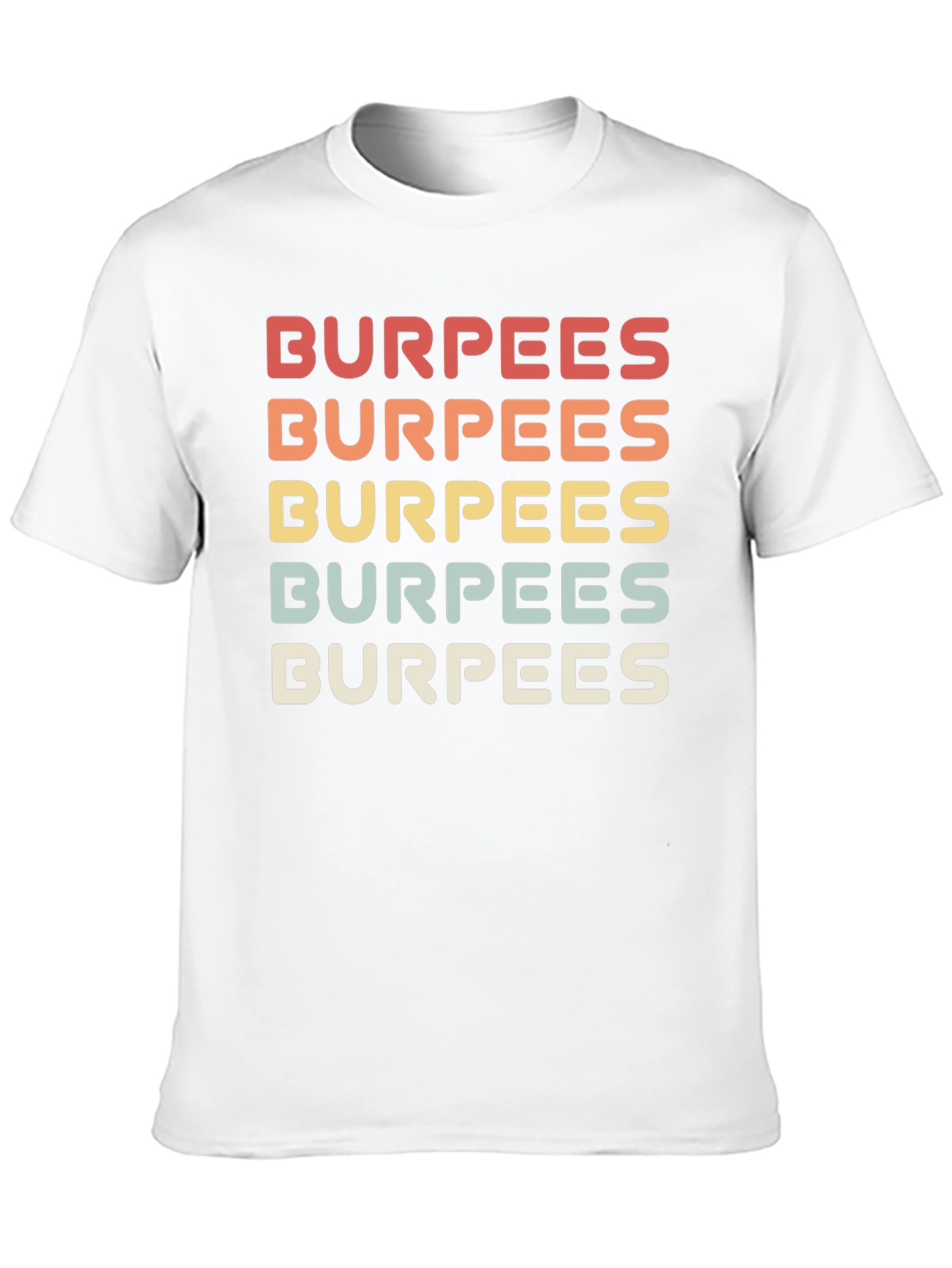 Retro Burpees Graphic Tee