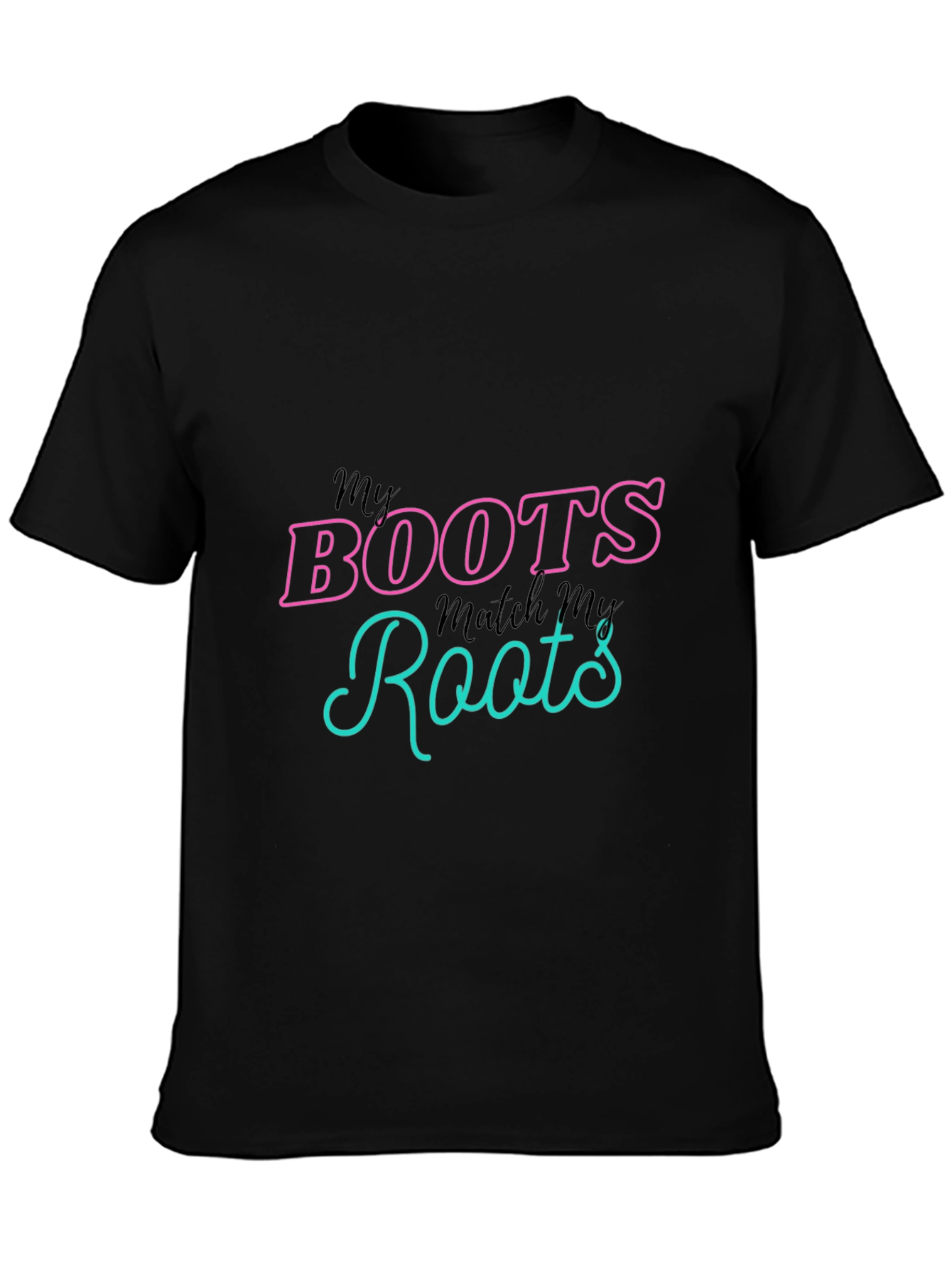 Boots and Roots Graphic Tee - Trendy T-Shirt