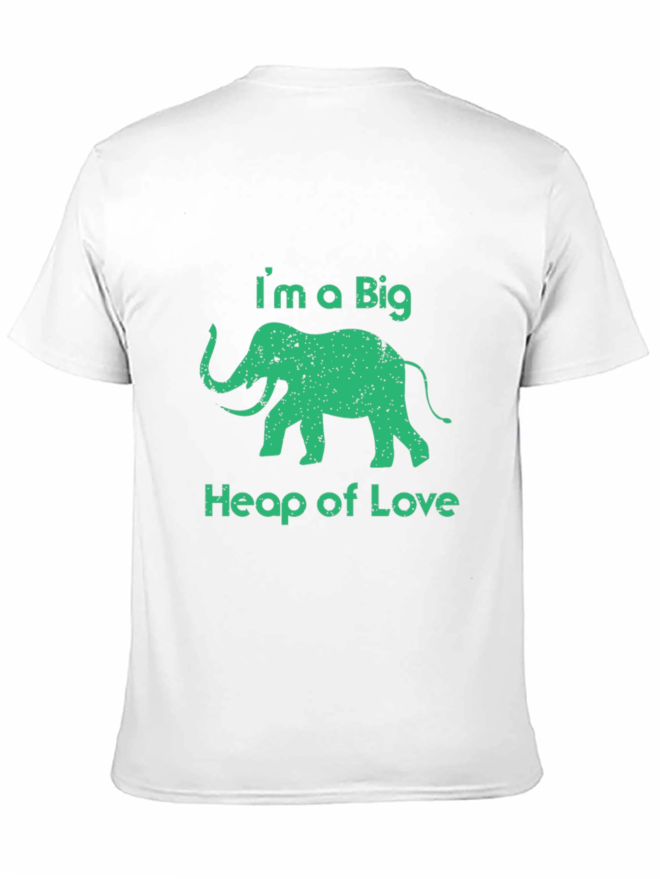 Im A Big Heap Of Love Elephant Graphic Tee
