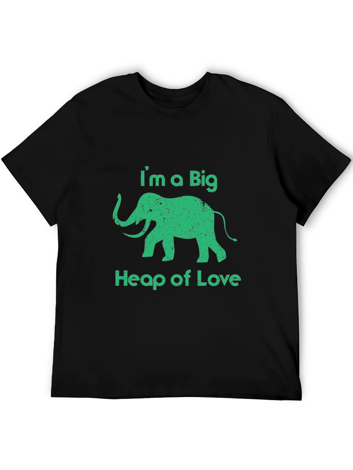 Im A Big Heap Of Love Elephant Graphic Tee