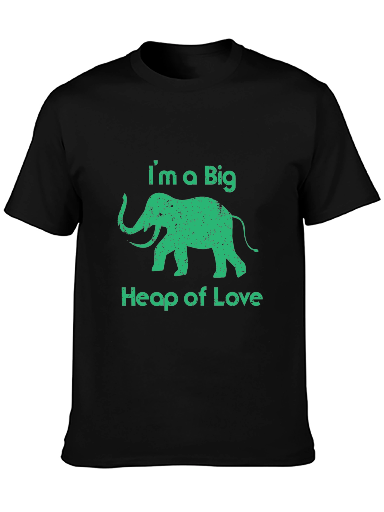 Im A Big Heap Of Love Elephant Graphic Tee